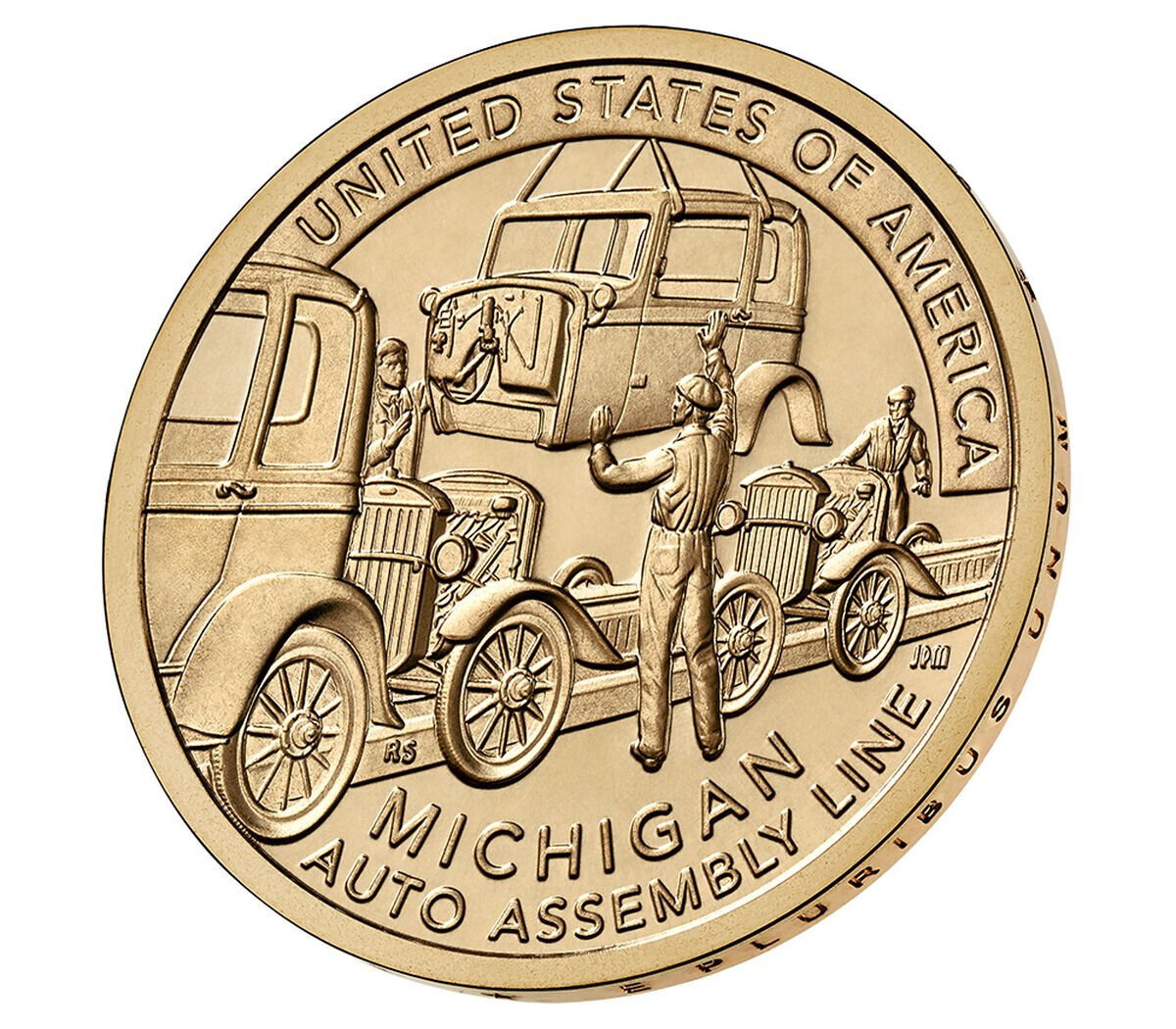 2025-P American Innovation $1 Coin - Michigan