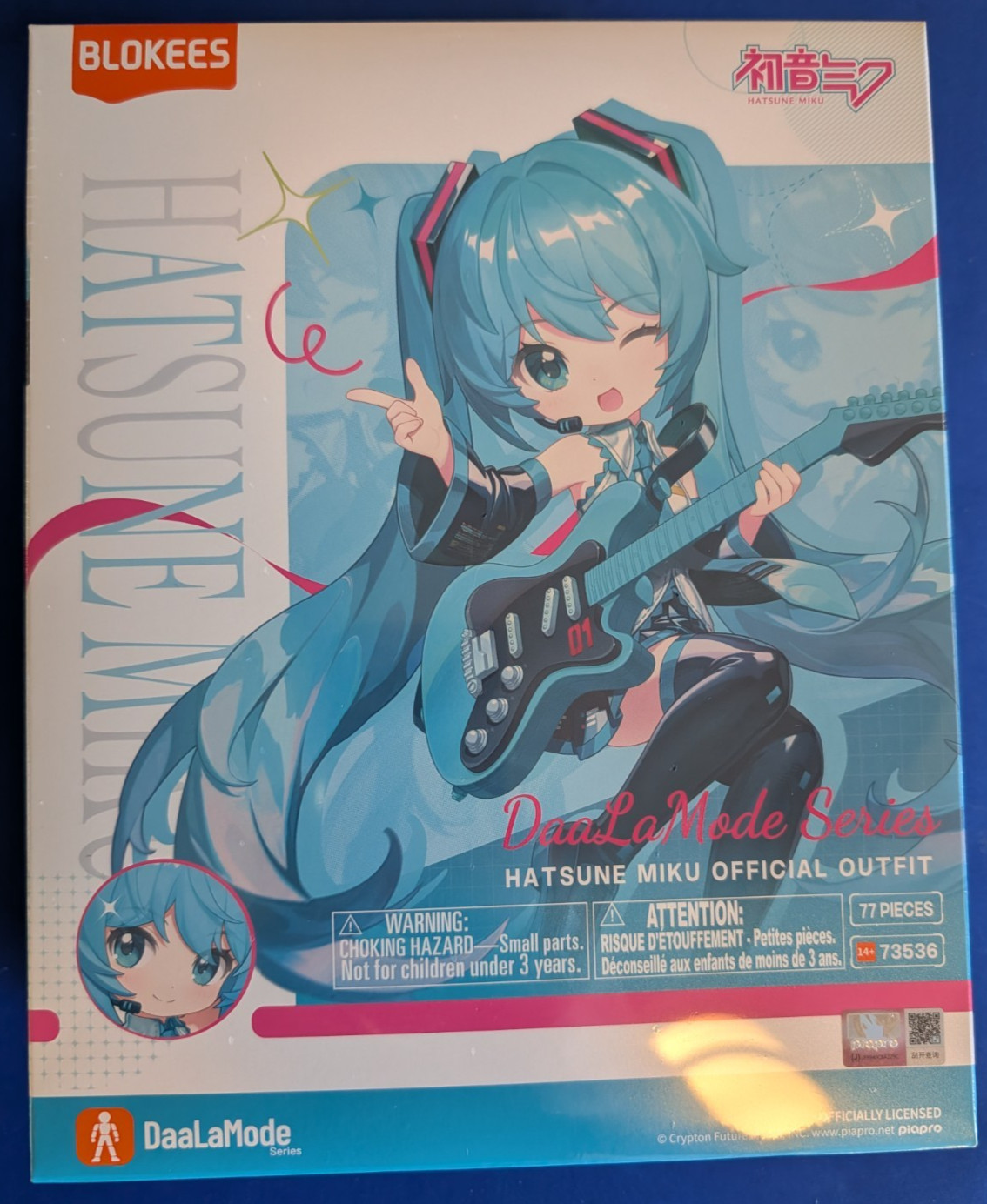 Blokees DaalaMode Series Hatsune Miku Official Outfit Style Figure Model Kit