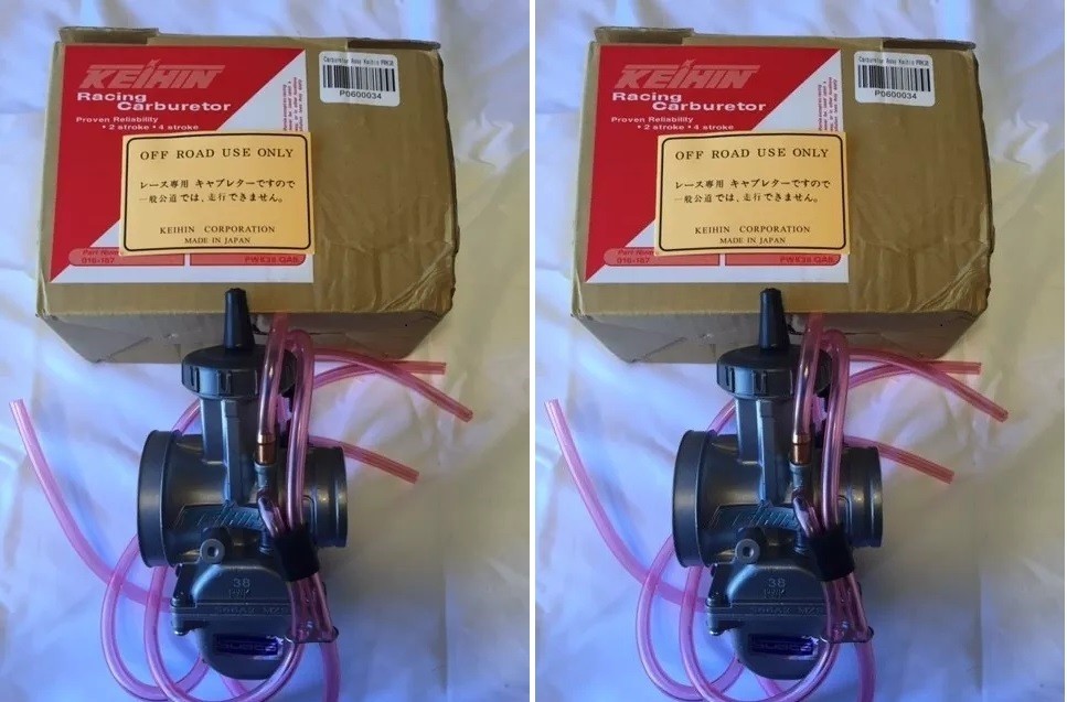 Yamaha Banshee 38MM KEIHIN AirStriker Carbs Carburetor (Pair) 420cc YFZ350 X2