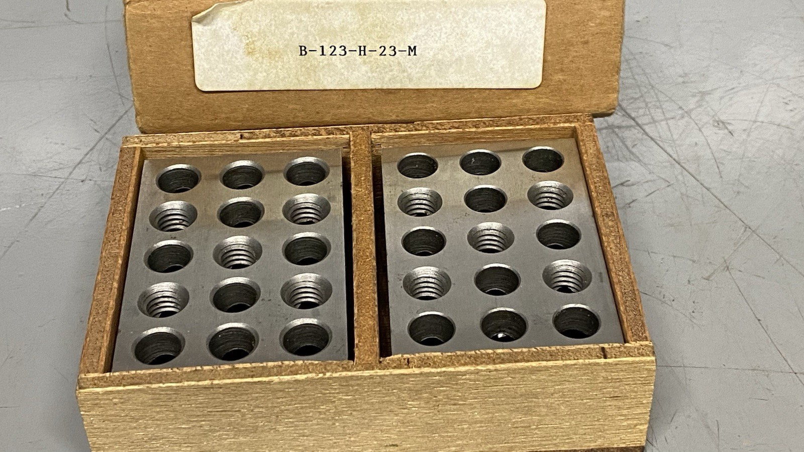 Vintage Machine Shop Set Up  1-2-3  Blocks Hardened Steel Machinist Tool & Die