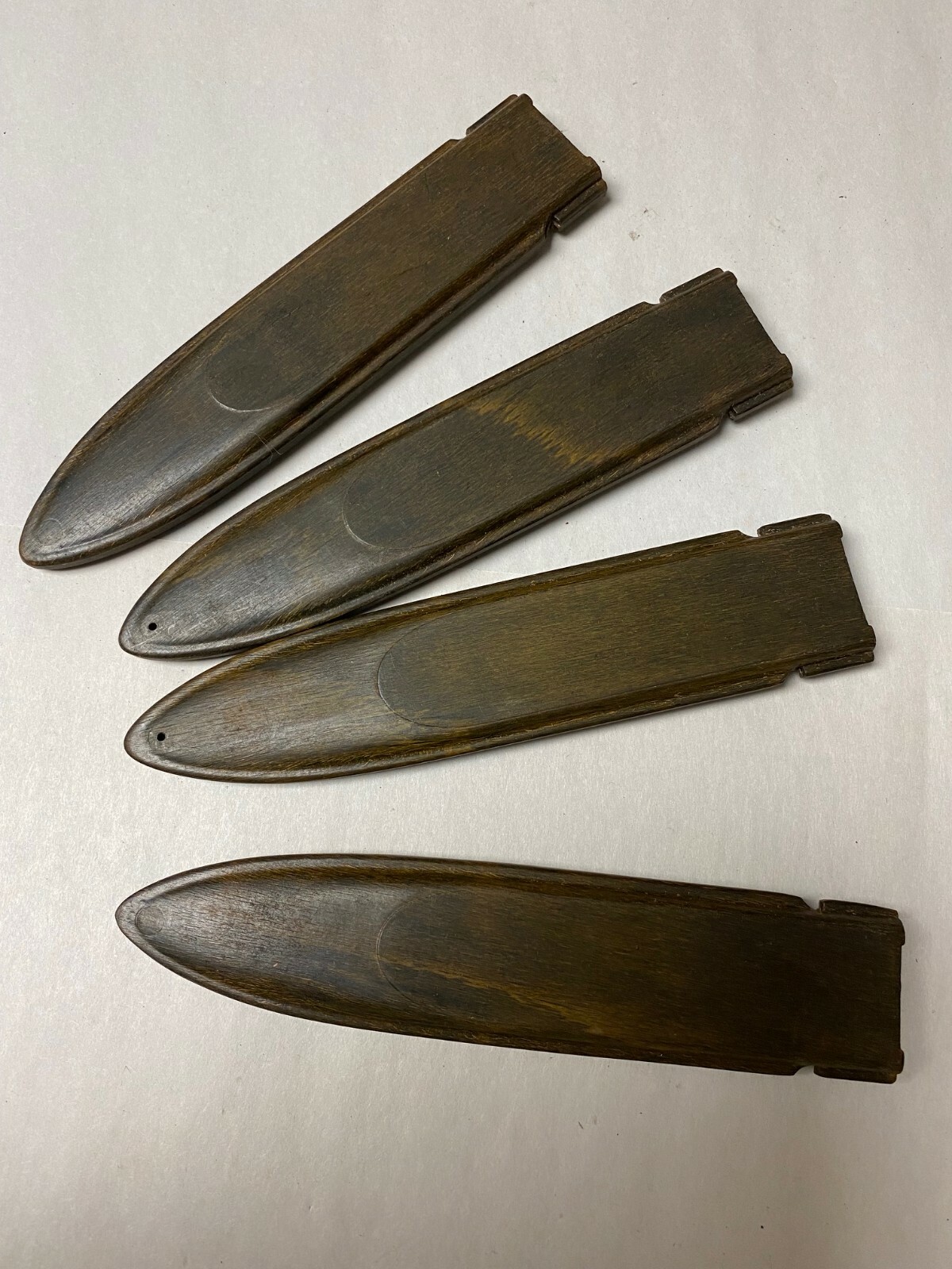 ORIGINAL NATO ISSUE WOOD STYLE SHEATH REPLACEMENT FOR  M8A1 SCABBARD.