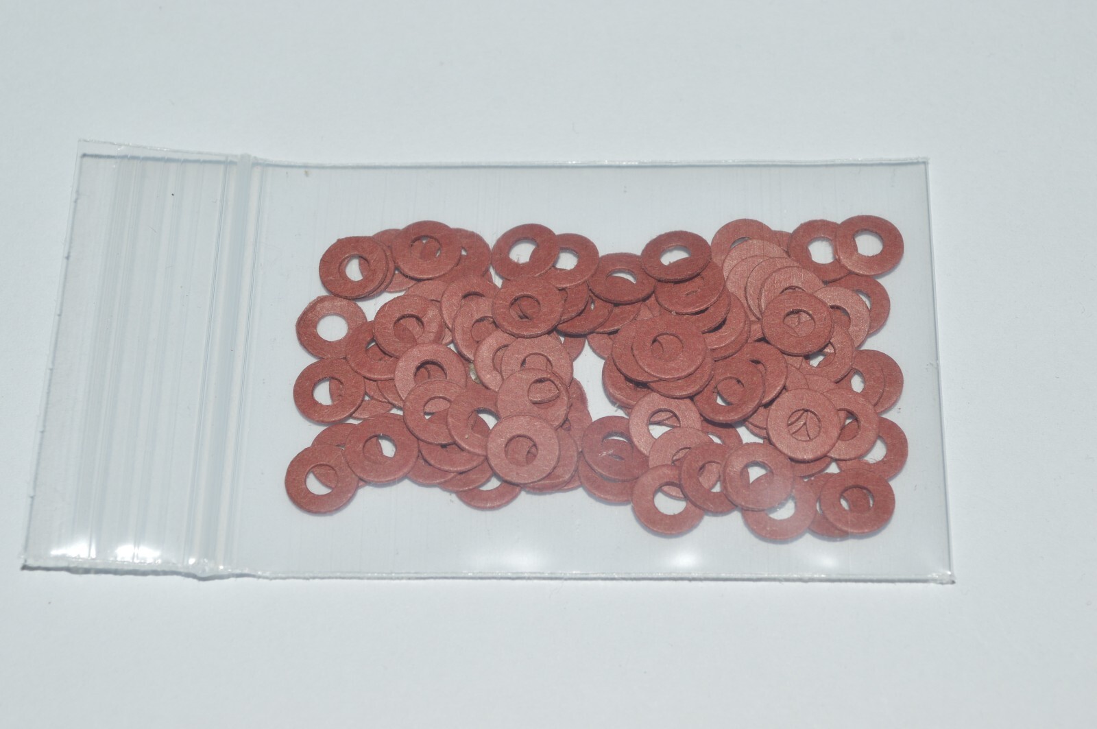 HO scale PARTS fiber washer hardware 3.5mm x 8mm x .5mm truck spacer shim (100)