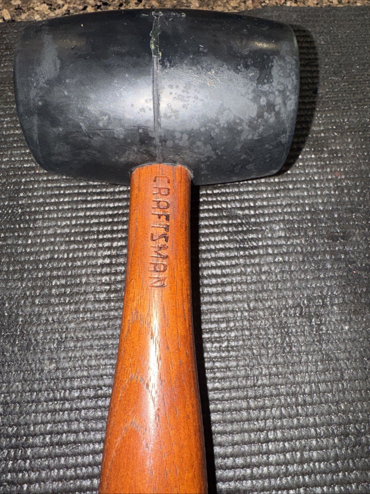 Sears Craftsman USA Nos #2 Rubber Mallet Hammer 45787 Rare Stickered