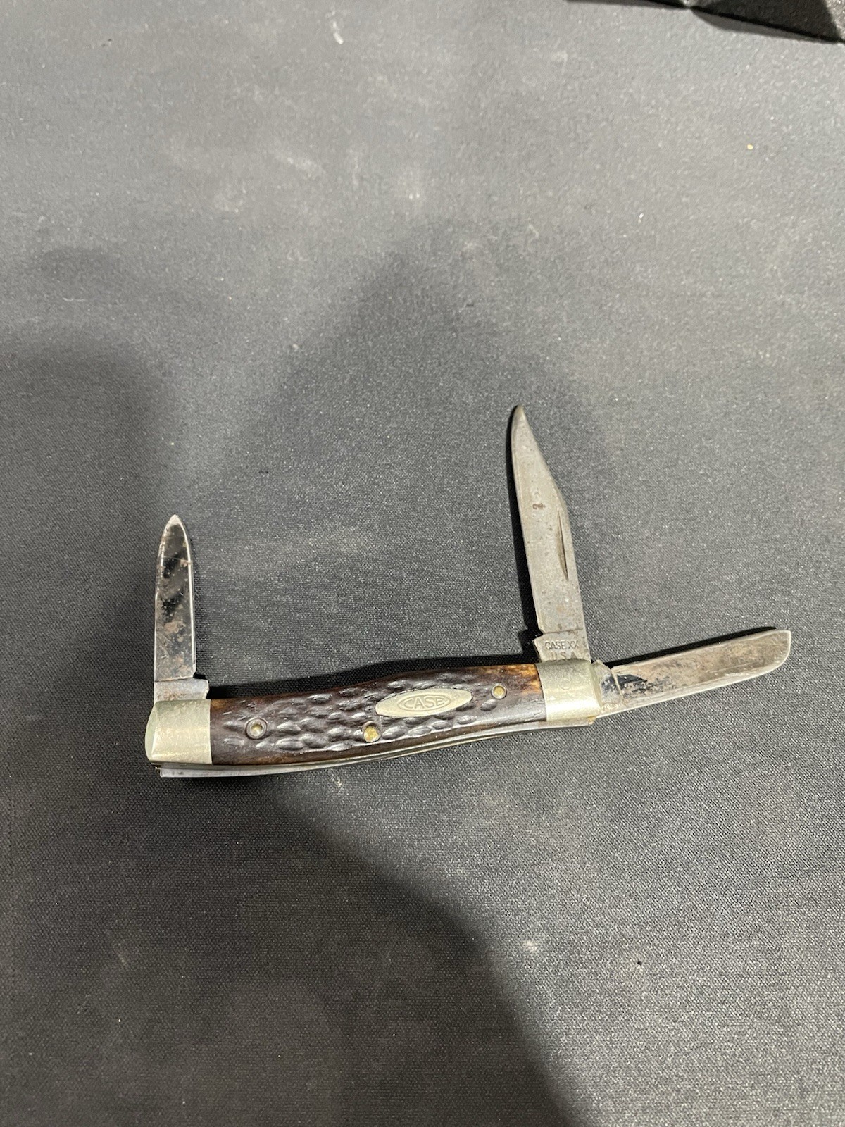 Vintage Case XX 6332 Stockman Pocket Knife Bone Handle 2 Dot 1978