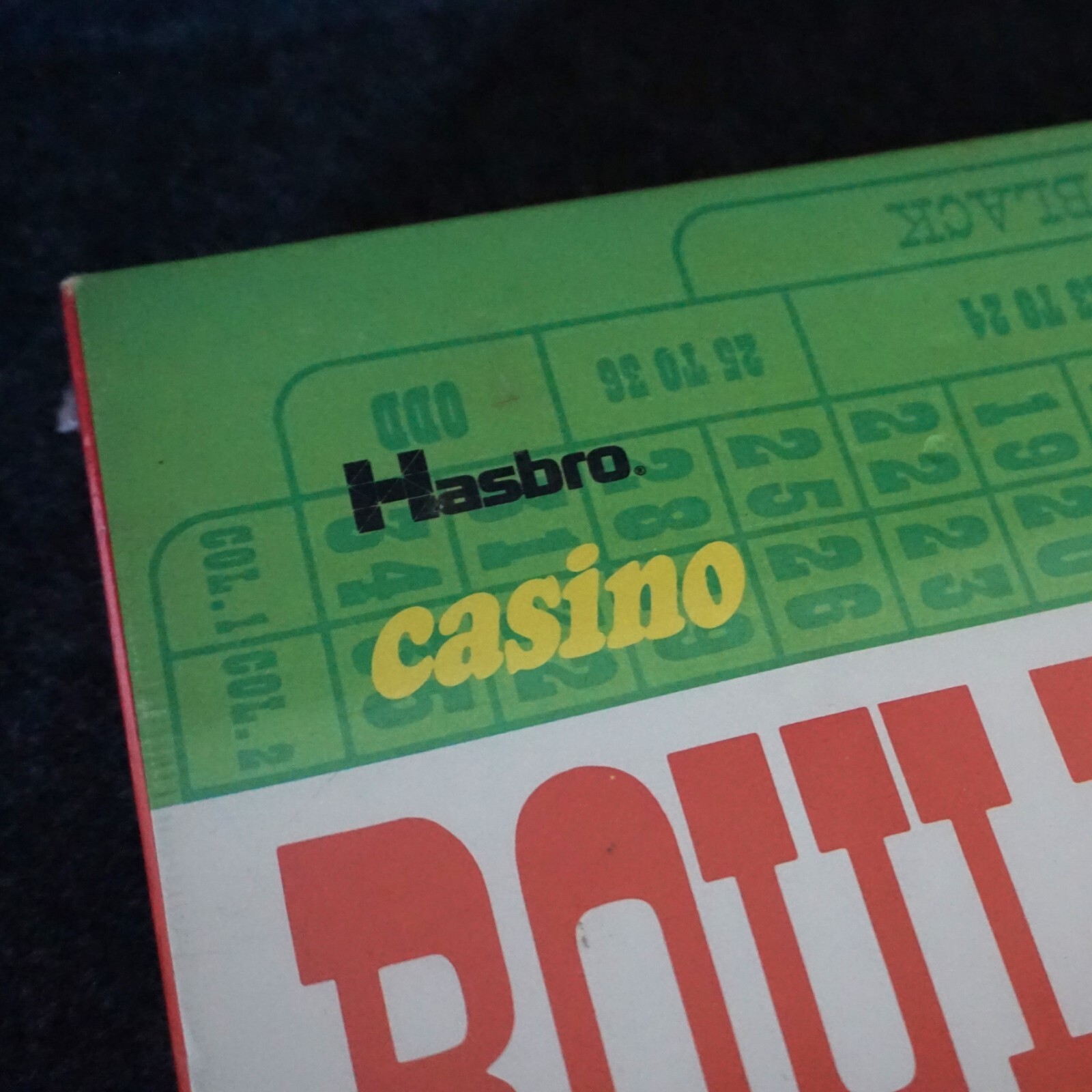 Hasbro Casino Roulette Game 1969 New Old Stock Sealed Vintage