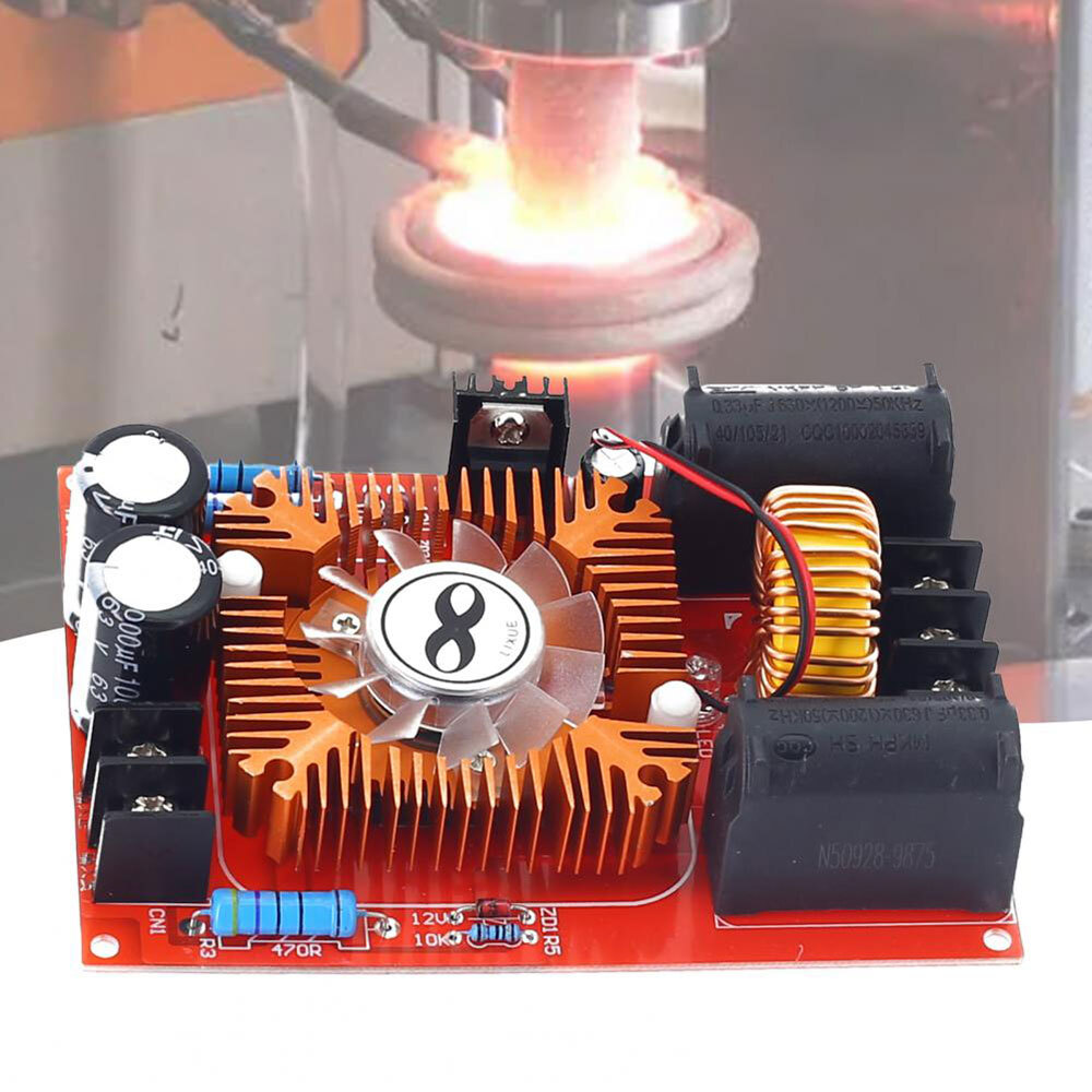 DC 12-30V ZVS Tesla Coil Flyback driver/SGTC/Marx Generator& Ignition Coil&Fan-