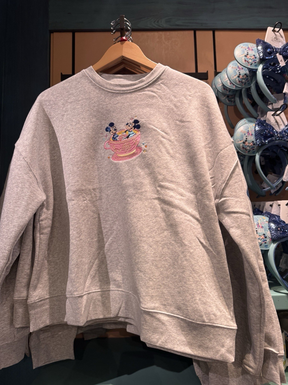 Disney Parks 2026 WDW Most Magical Day Ever TeaCup Sweatshirt Size XL