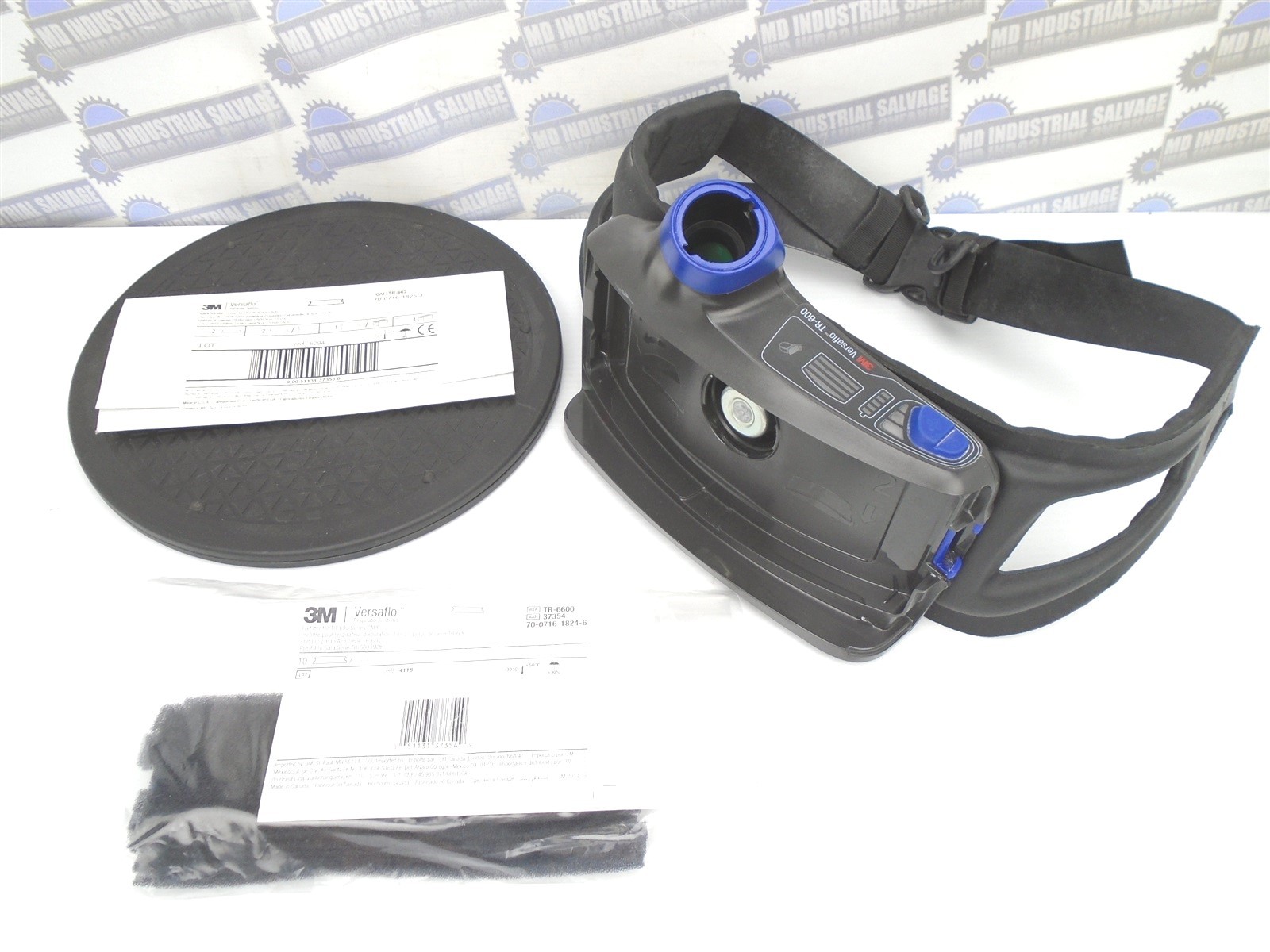 3M - TR-602N - Versaflo PAPR BLOWER MOTOR - Belt, Pre-Filters, Spark Arrestors