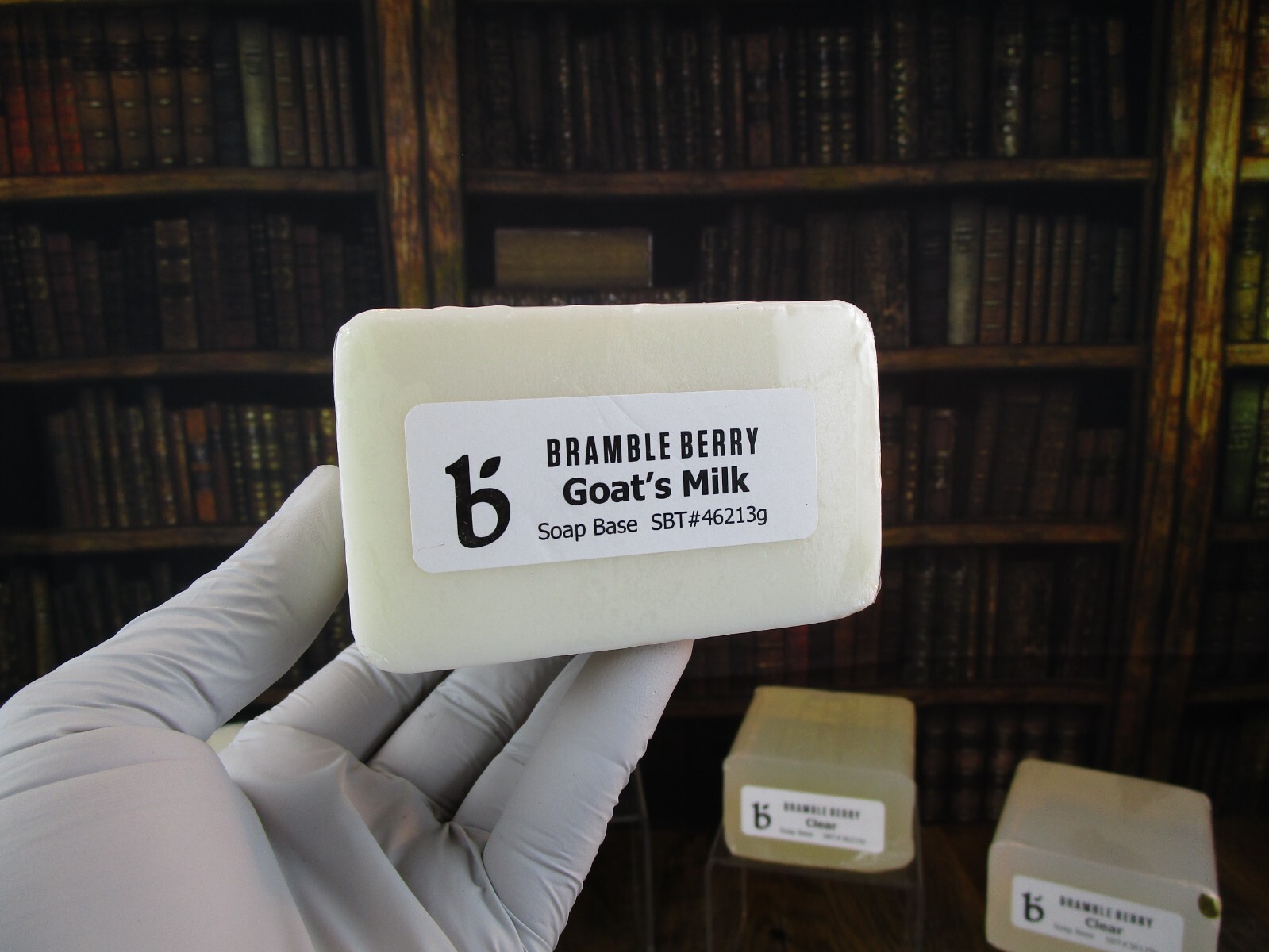 Lot of 7 ASSORTED & SEALED - BRAMBLE BERRY SOAP BASE - Goat's Milk, Clear, White