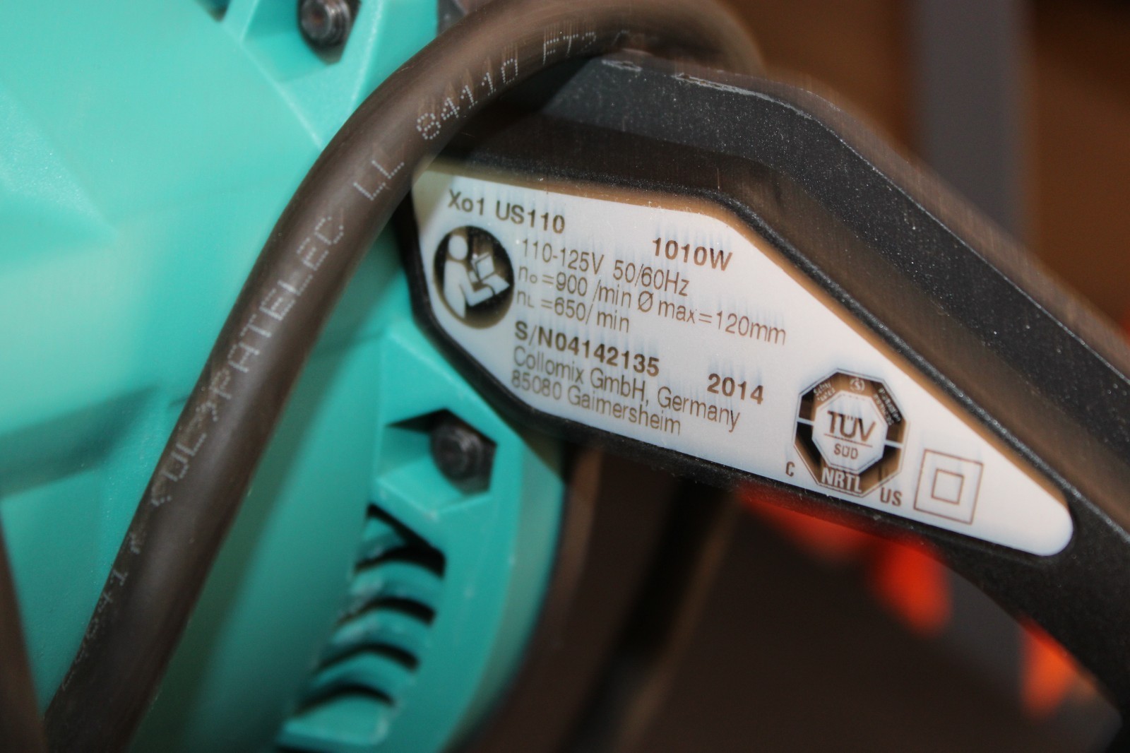 Collomix Xo-1 Power Paddle Mixer Hand Held - new