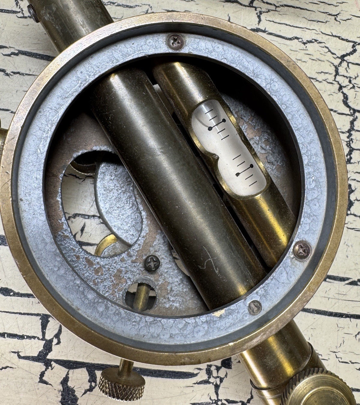 VTG Bostrom Brady MFG No 4 Contractors Survey Transit Level in Wooden Box USA