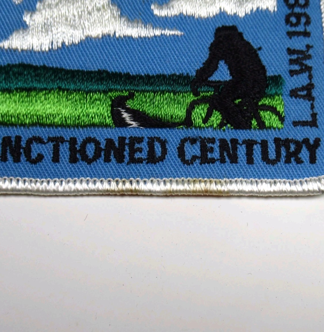 Vintage LAW Patch Sanctioned Century 1984 League of American Wheelmen