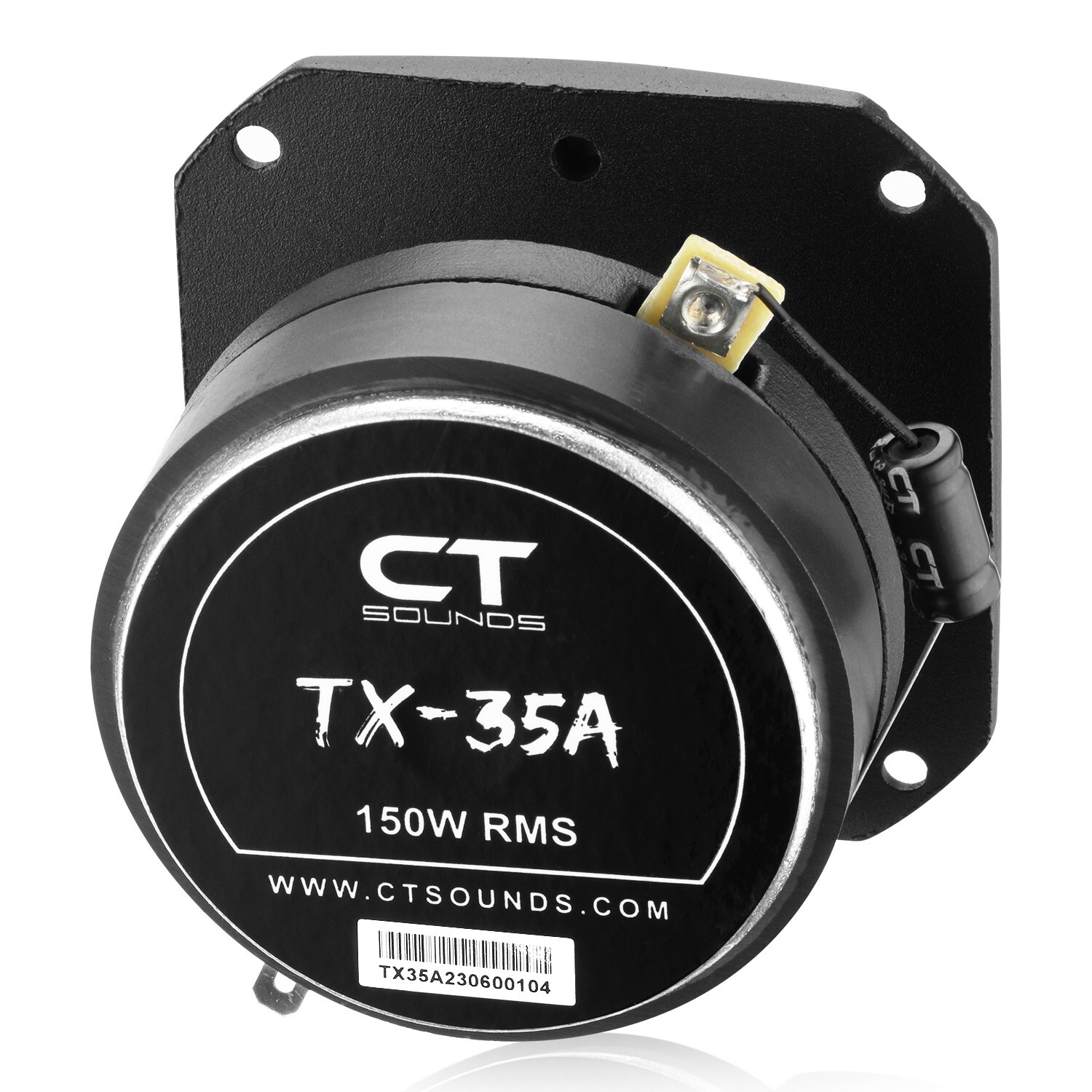CT Sounds TX-35A 3.5” 600-Watt Titanium Super Tweeters, Pair