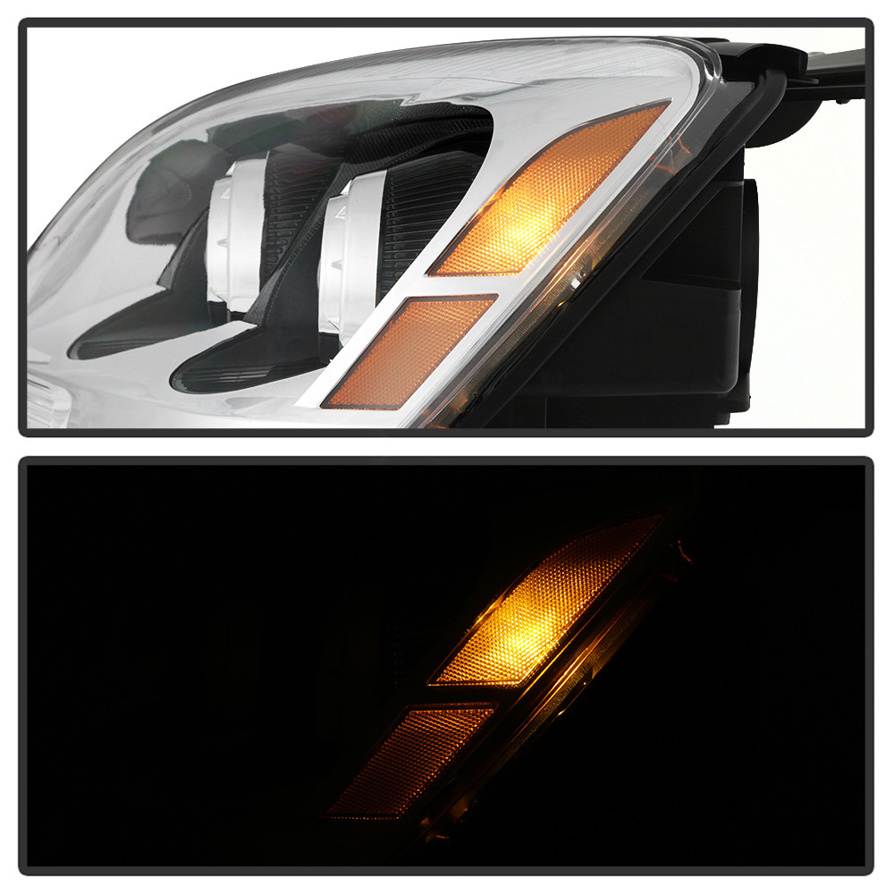 2007-2012 GMC Acadia Projector Headlights Headlamps Replacement Left+Right Set