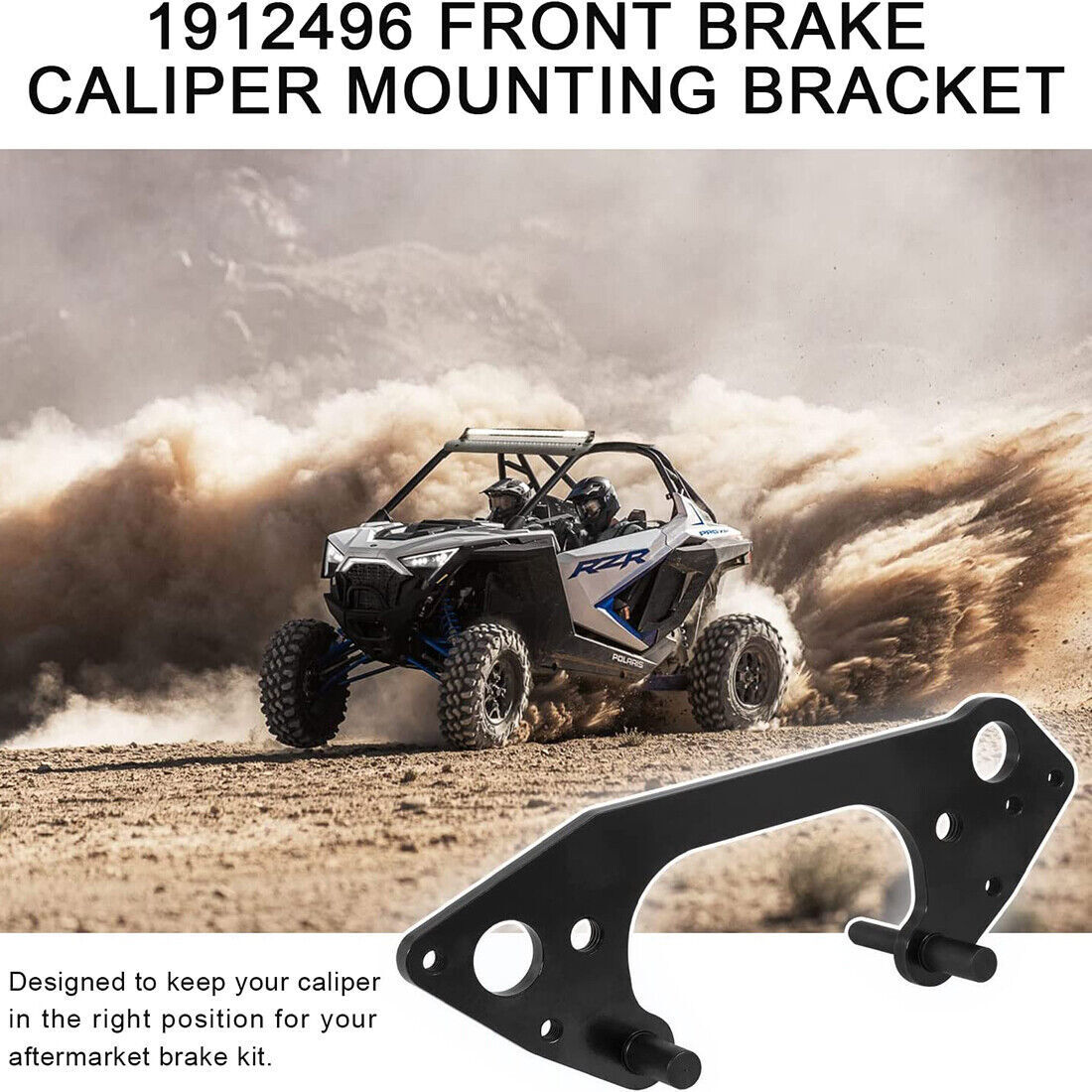 Front Brake Caliper Mounting Bracket 1912496 For Polaris Ranger RZR XP 900 1000