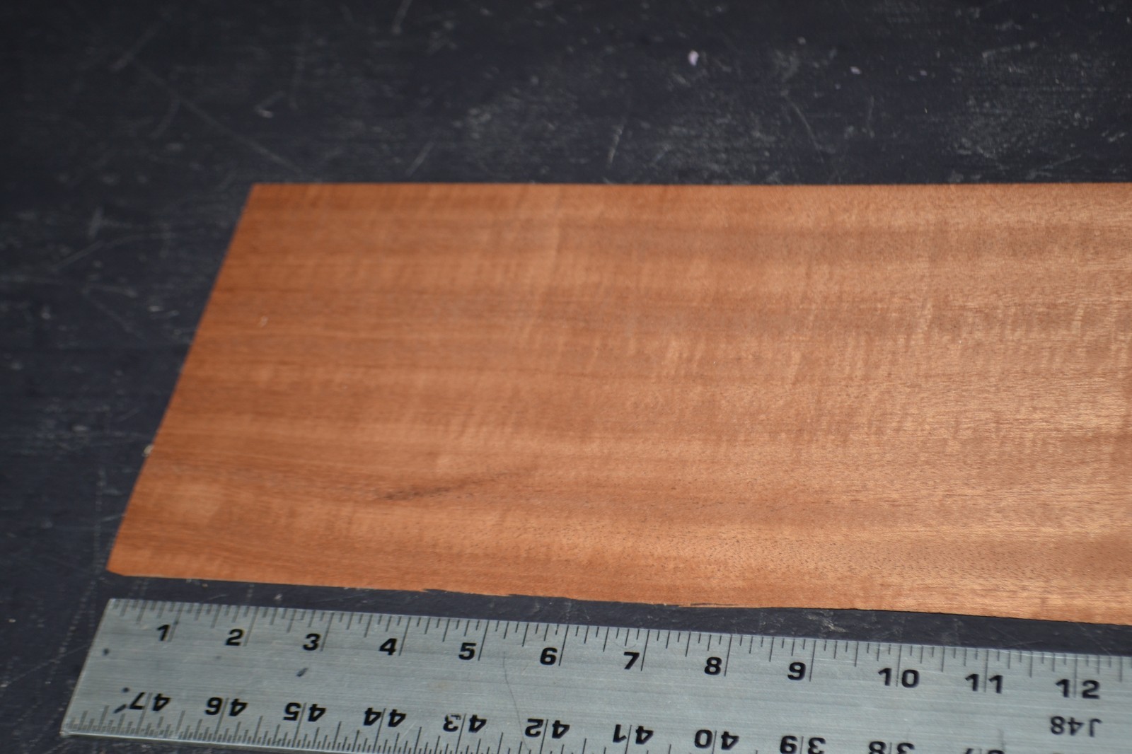 Mahogany Raw Wood Veneer Sheet 7 x 33 inches 1/42nd BLEMISHED 42084-27