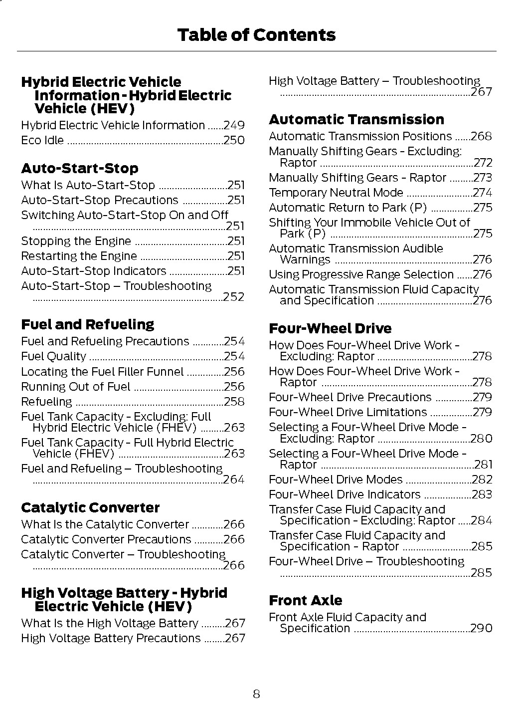2026 Ford F-150 Truck Owners Manual User Guide PRINTED HARD COPY