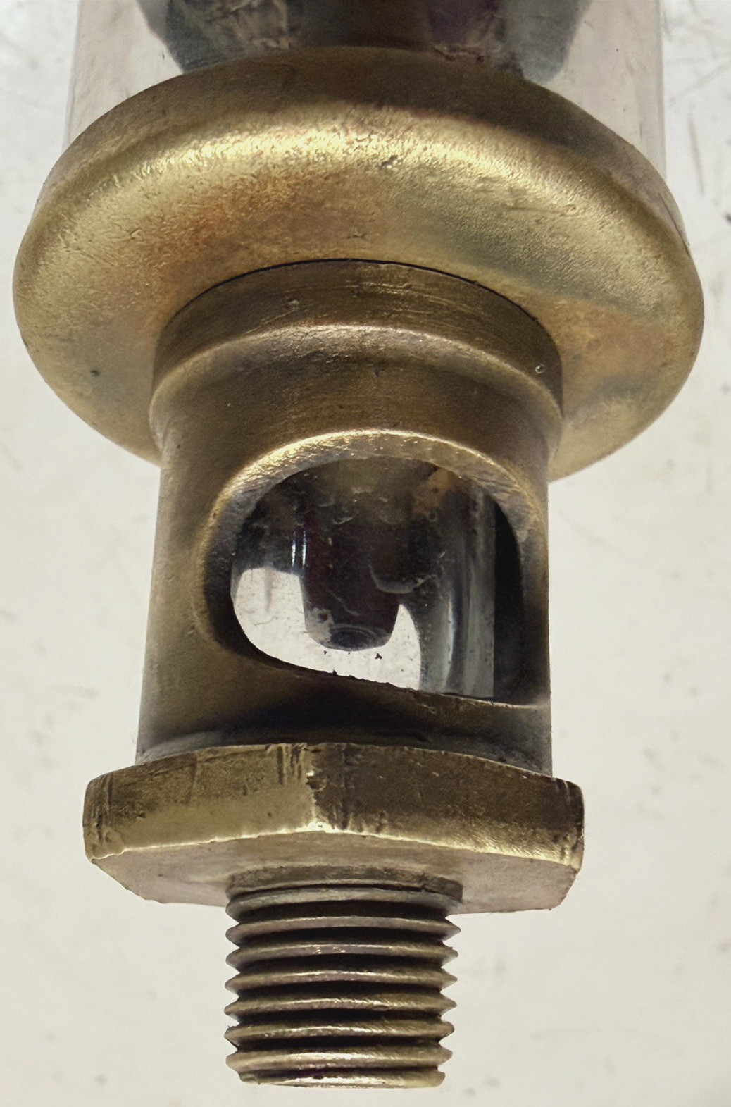 Brass Cylinder Oiler Small IHC M Famous Mogul Hit Miss Engine 1/4" NPT