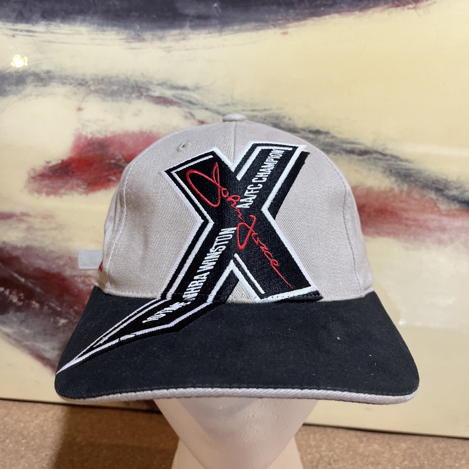 John Force NHRA Castrol GTX 10x Racing Winston Champ Hat 1990's Vintage Snapback