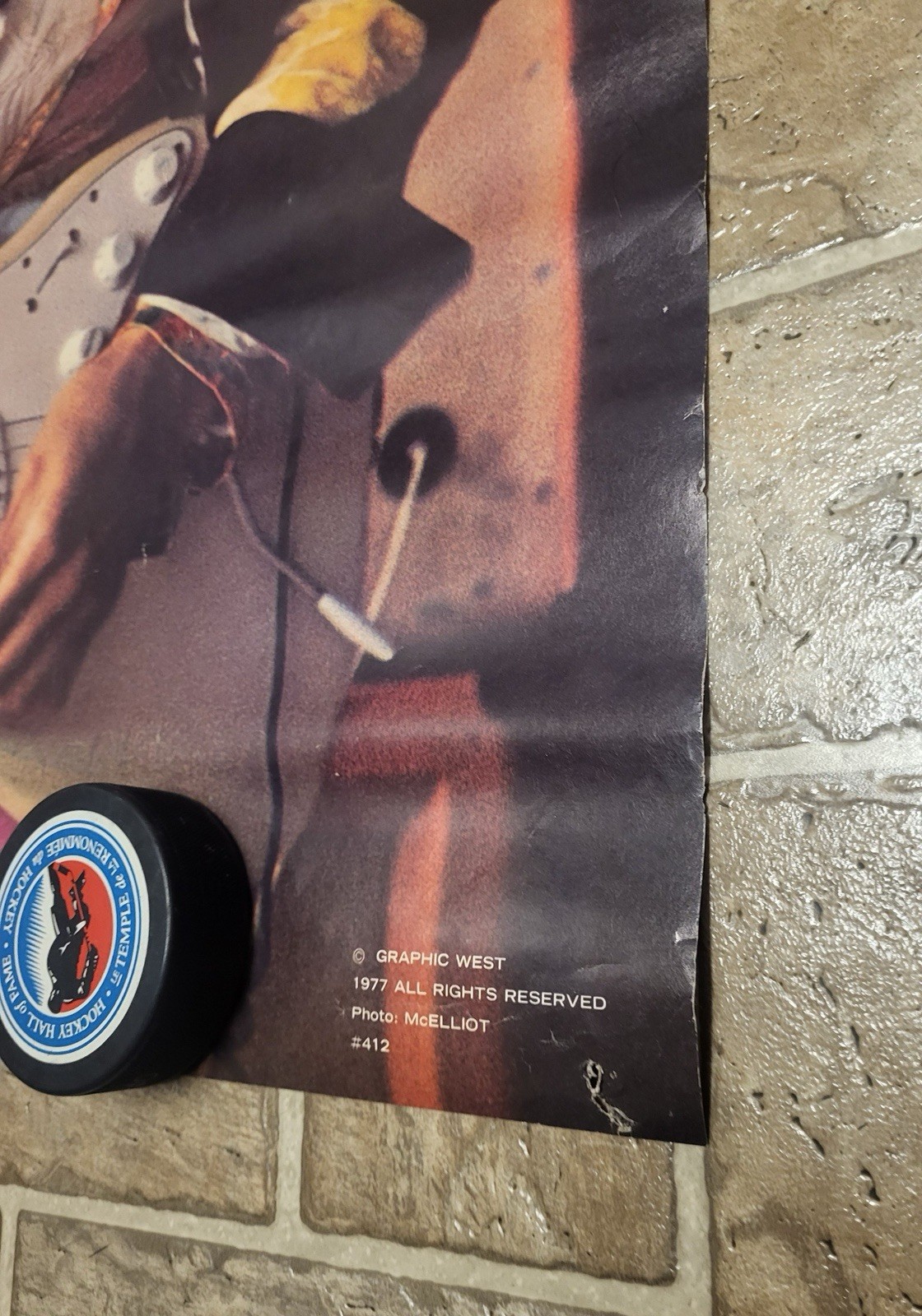 VINTAGE Jimi Hendrix Poster 23” x 34” 1977