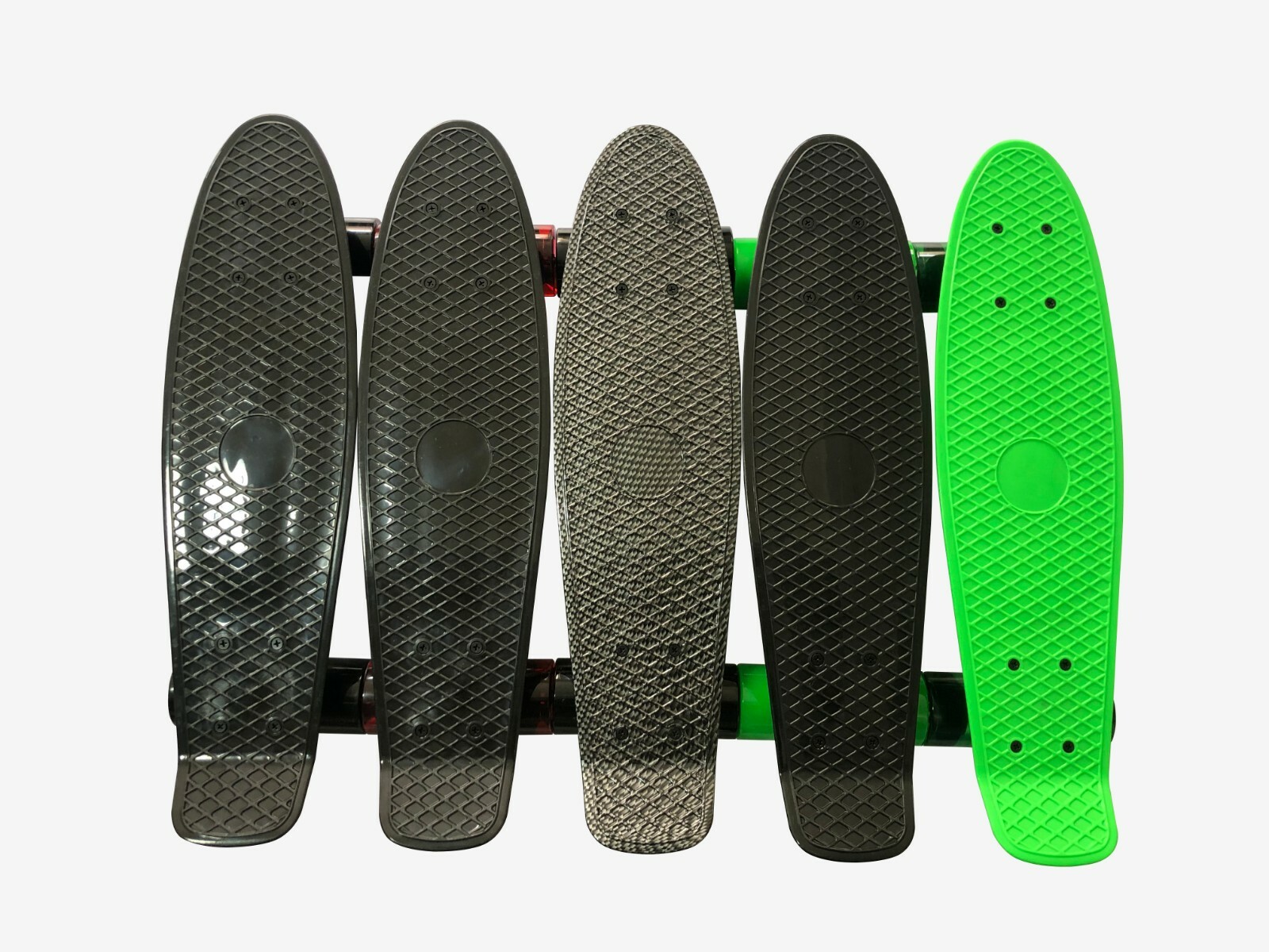 22 inch Skateboard Mini Cruiser Penny Style Board Plastic Deck Complete Board.