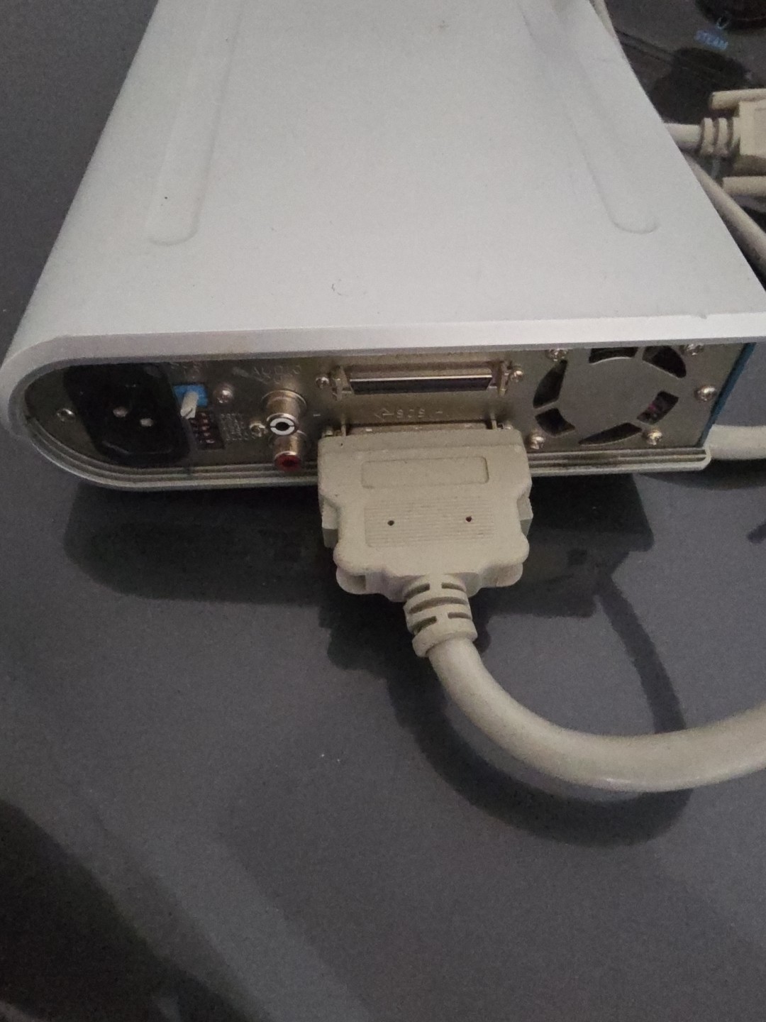 Vintage PLEXTOR CD-RW PX-W124TSE SCSI-2 Drive - Tested & Working!