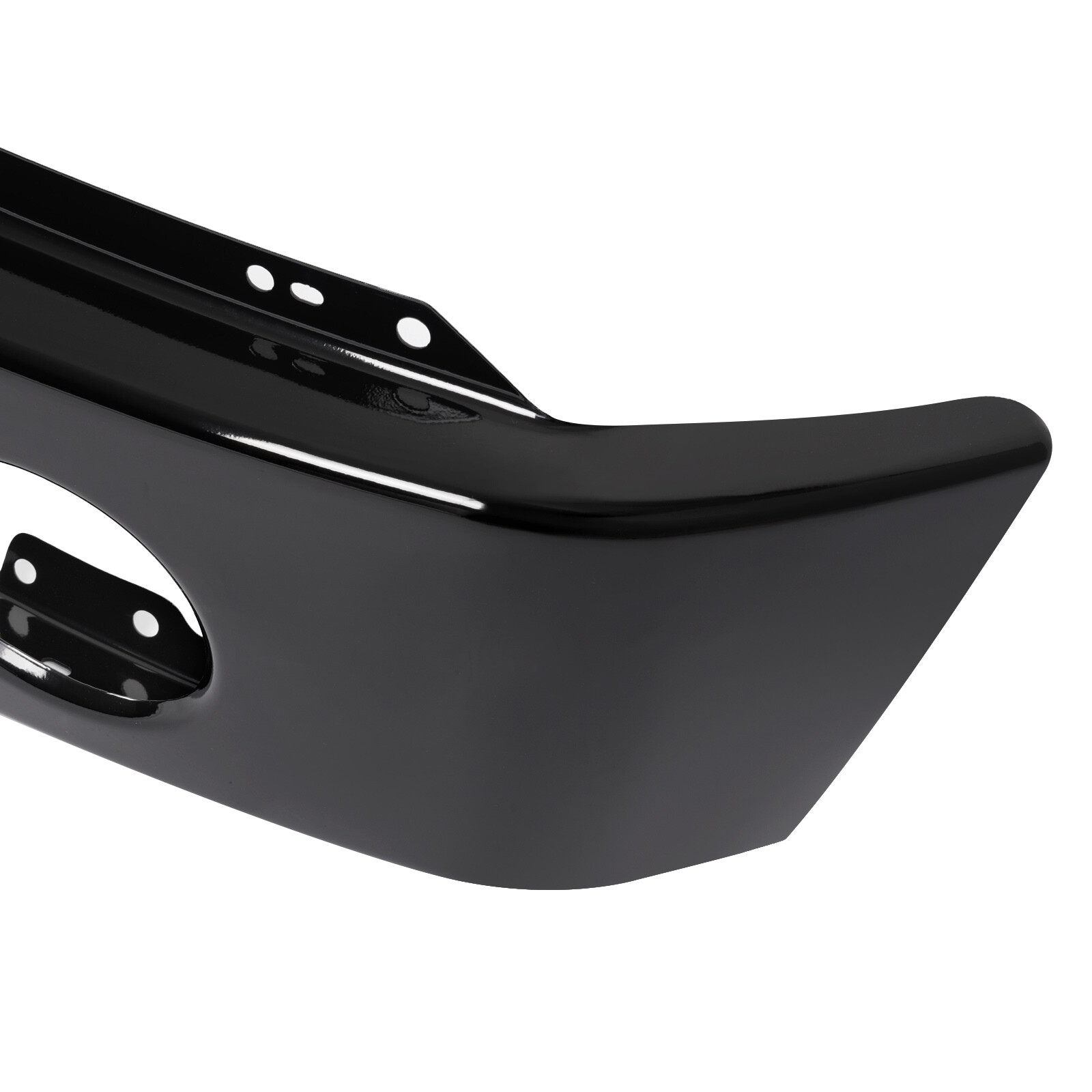 Front Black Steel Bumper Face Bar For Ford F150 2009-2014 w/ Fog Light US NEW