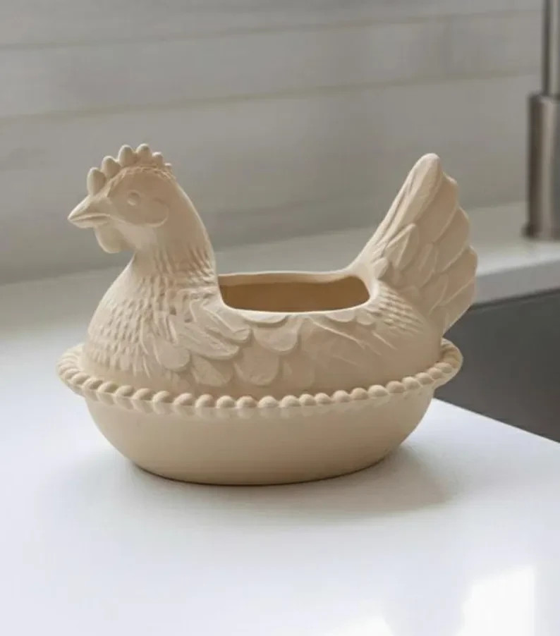 Hen On A Nest Bath And Body Works Hand soap Dispenser Country Farm House Decor