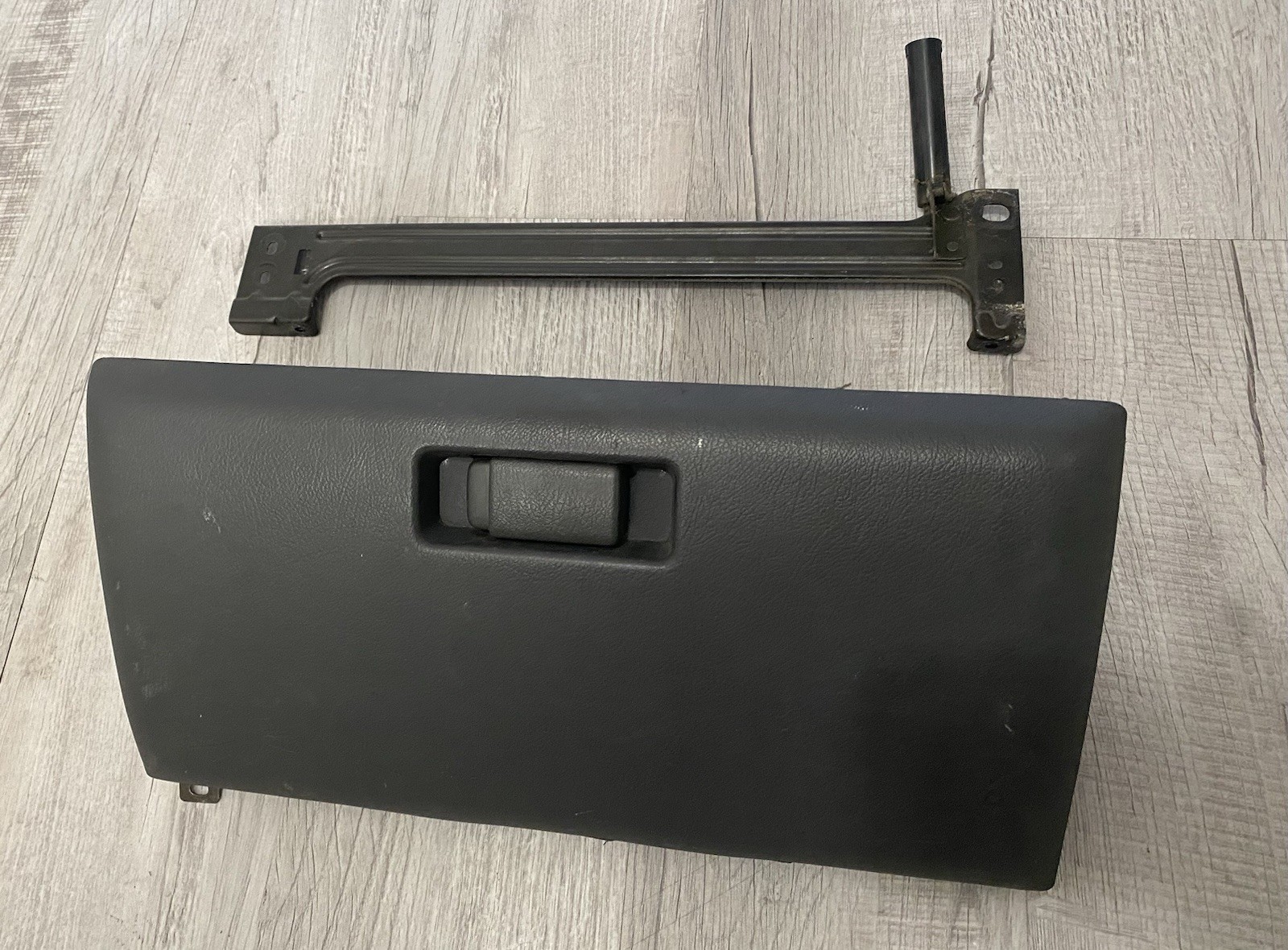 88-91 Honda Civic Wagon GloveBox GRAY with rail Glove Compartment OEM