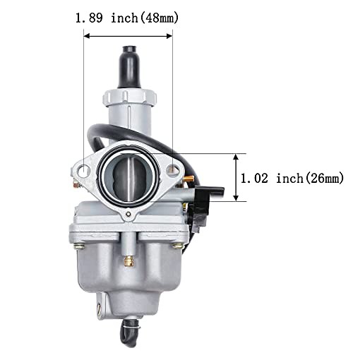 PZ26 Carburetor Kit for 1981-1984 Honda XR100 1985-2004 XR100R, 2004-2013 CRF100