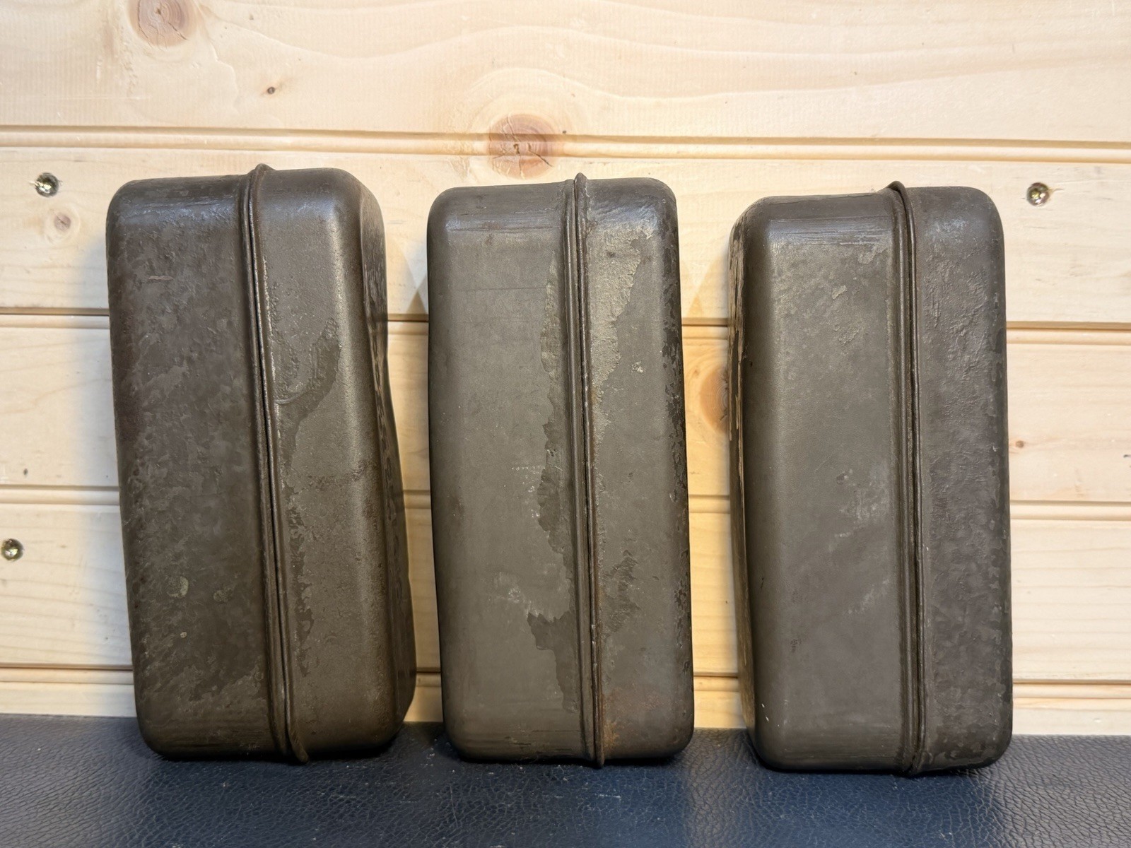 1 WW1 US Army Navy Soldier Doughboy MODEL OF 1916 S&B 1918 Bacon Pork Ration Tin