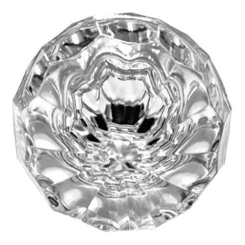 Ofnah Crystal Decanter Pinwheel Star Design Made in Poland Vintage 24%PbO