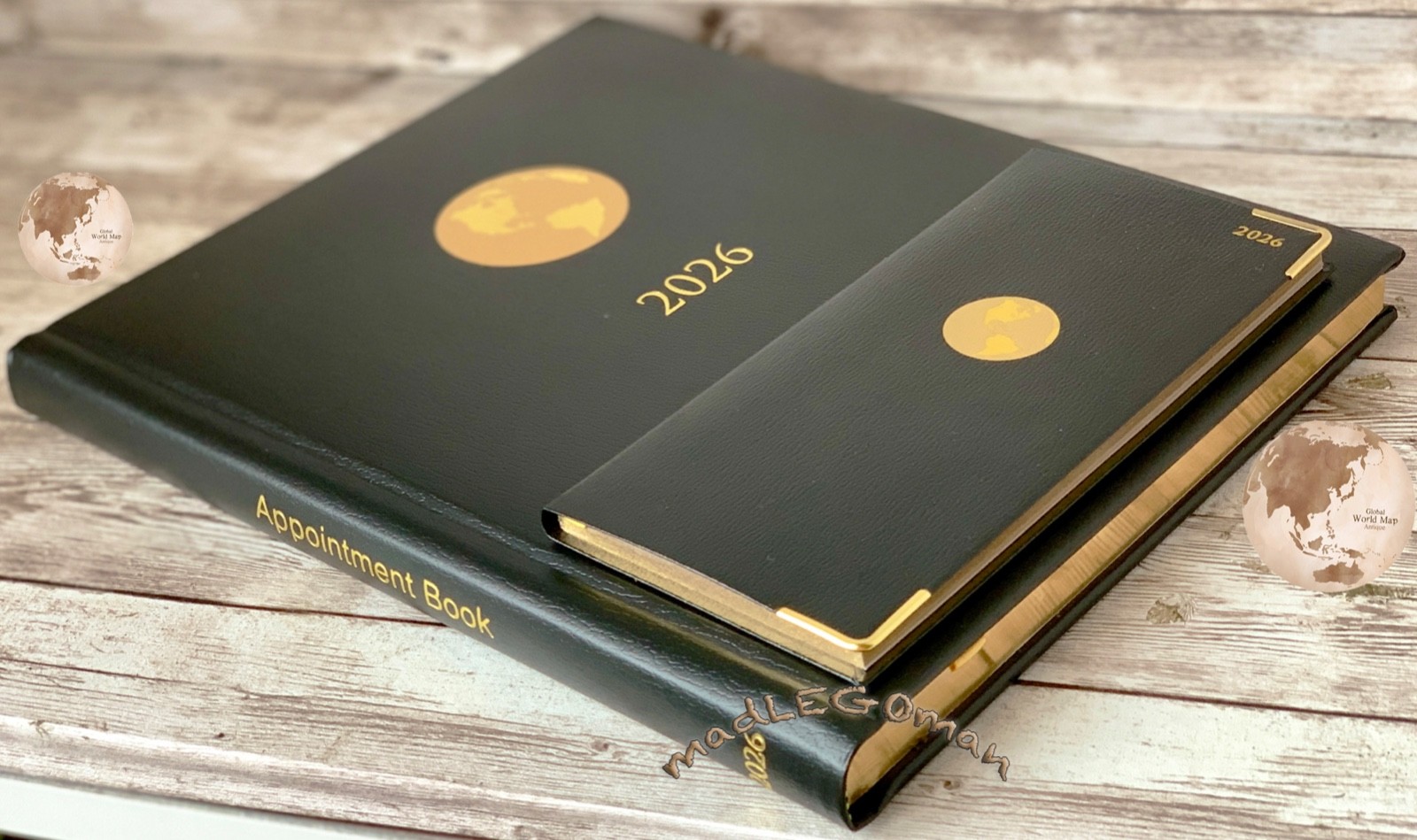 AMEX AMERICAN EXPRESS EXECUTIVE LEATHER APPOINTMENT BOOK & POCKET PLANNER 2026