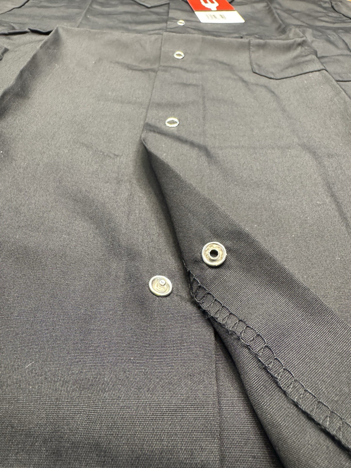 Chef Works Black Chef Utility Cook Uniform Shirt Men's Large