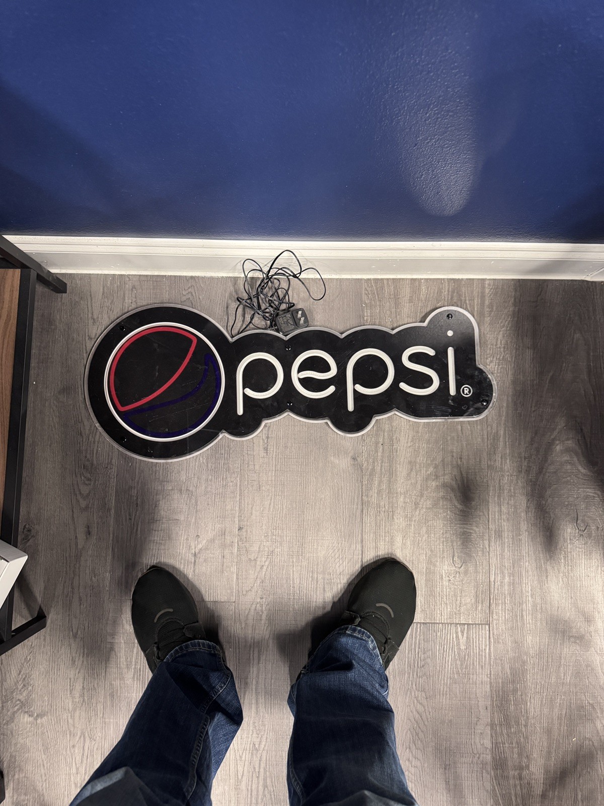 Pepsi LED Sign horizontal man cave ￼ business sign 30”,x12”