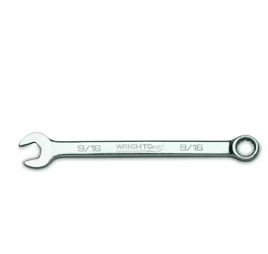 Wright Tool 1118 2.0 12-Point Satin 9/16" WrightGrip Combination Flat Wrench