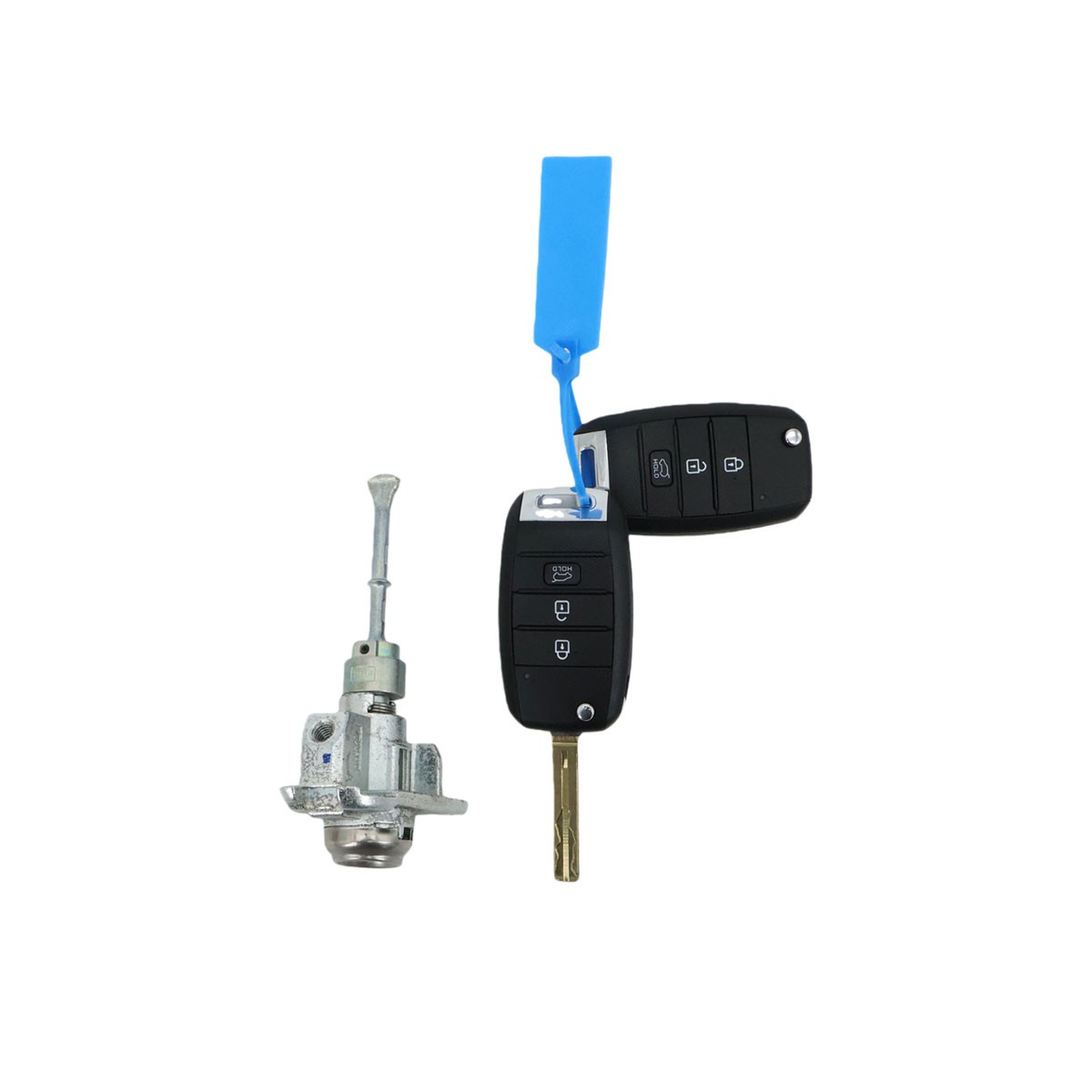 NEW For 2017-2022 Kia Sportage Left Door Lock & Key Cylinder Set 81970-D9A00