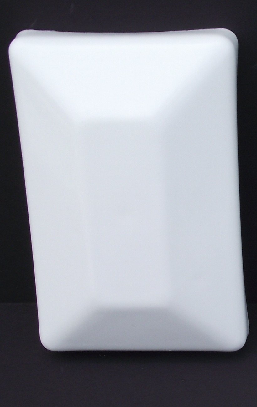 White 4x6 Fence Post Caps (3-5/8"x 5-5/8") 4 x 6 Nominal Fence Post Caps WHITE