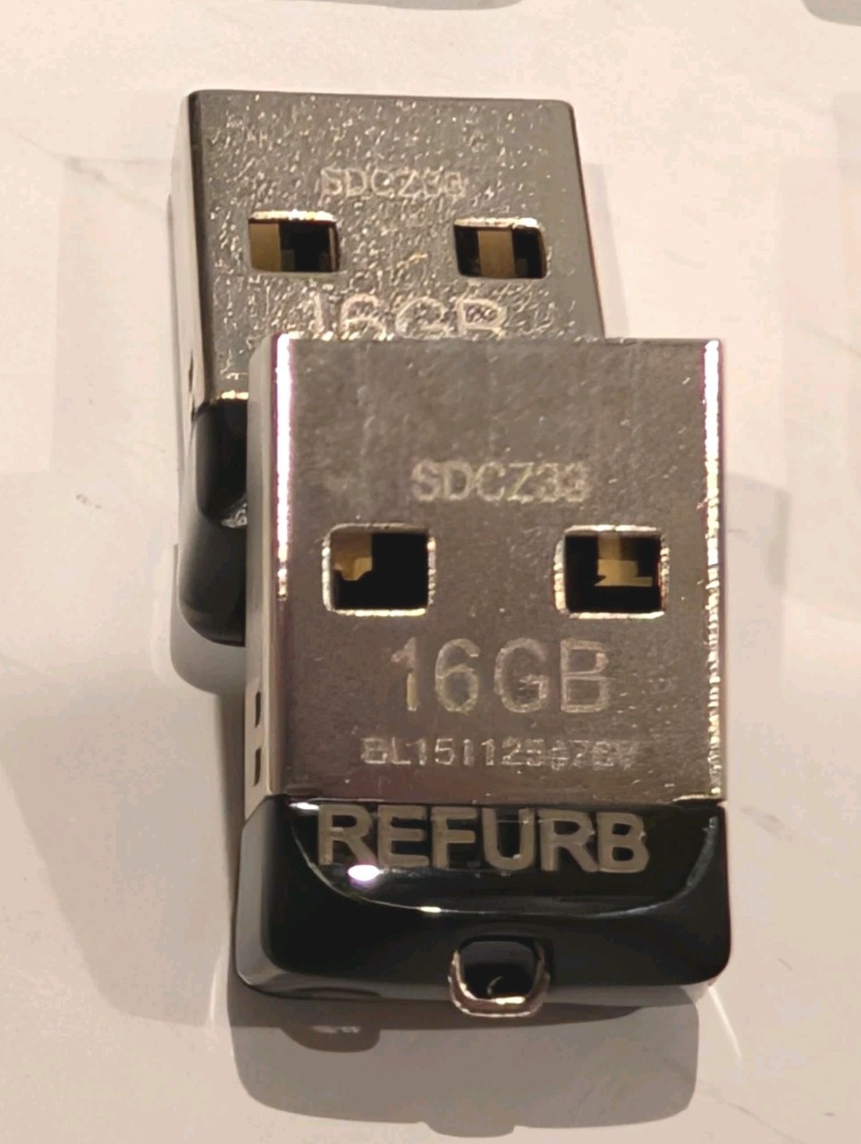 10ea SanDisk Cruzer Fit 16GB USB Flash Drive USB2.0 SDCZ33-016G