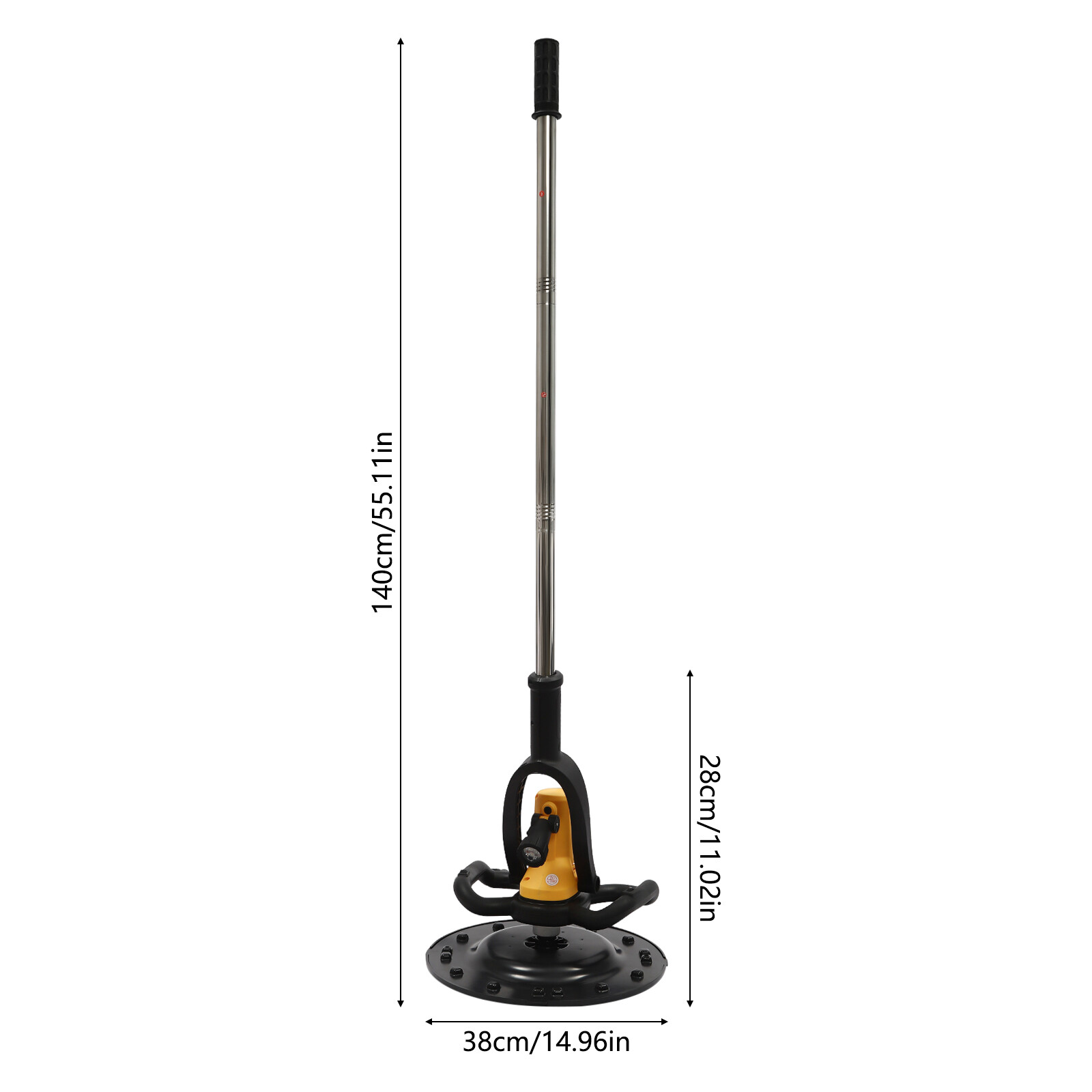 110V Concrete Polishing Machine Smoothing Polishing Machine 6 Variable Speed