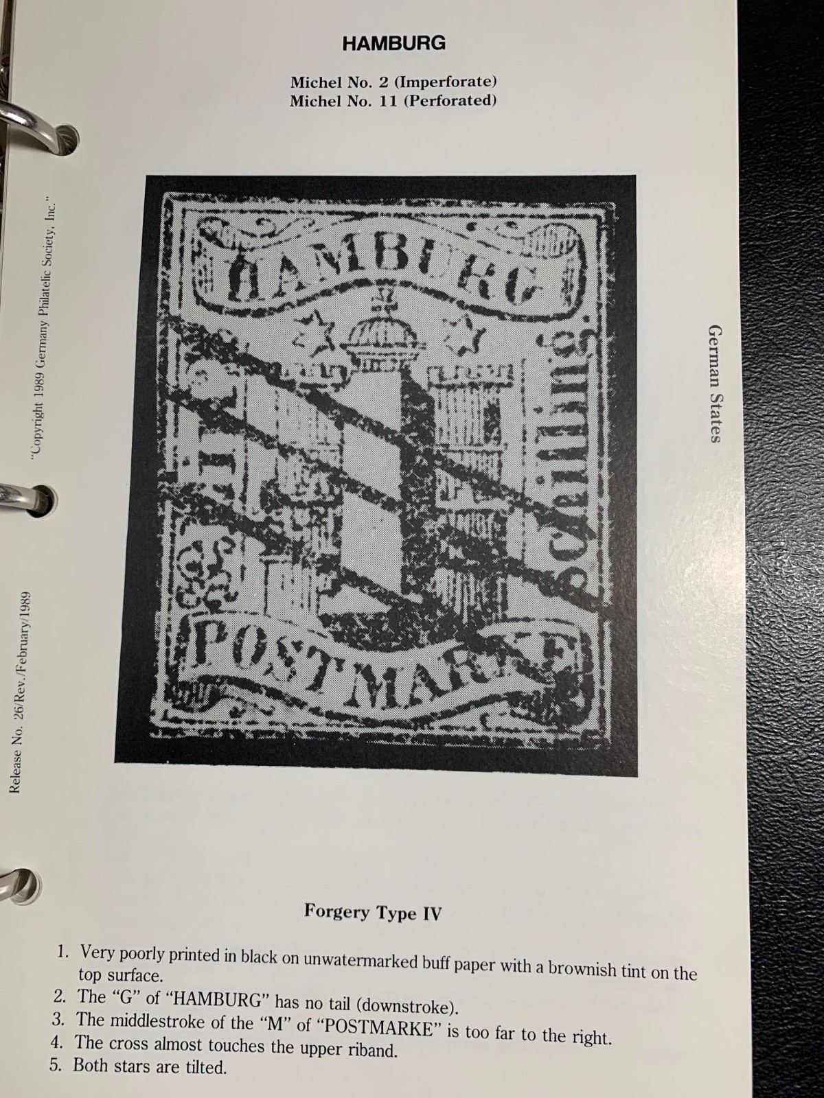 GPS Refernce Manual of (Germany) Forgeries - Dr Werner M Bohne - Vols 5 10