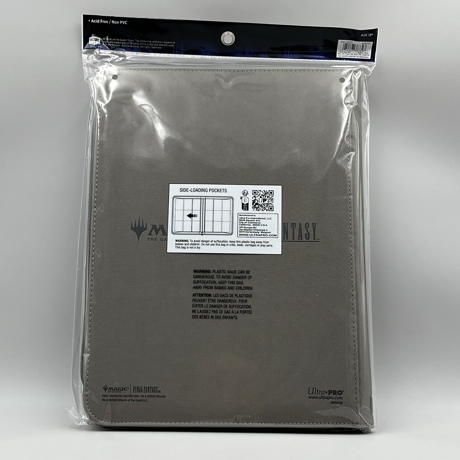 Ultra PRO MTG Final Fantasy Sephiroth Planet’s Heir - 9 Pocket Zip Pro Binder