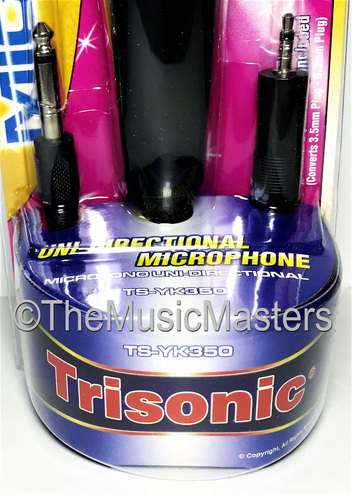 Handheld Dynamic Karaoke Computer MICROPHONE Vocal DJ PA Mic Extra Plug Adapter