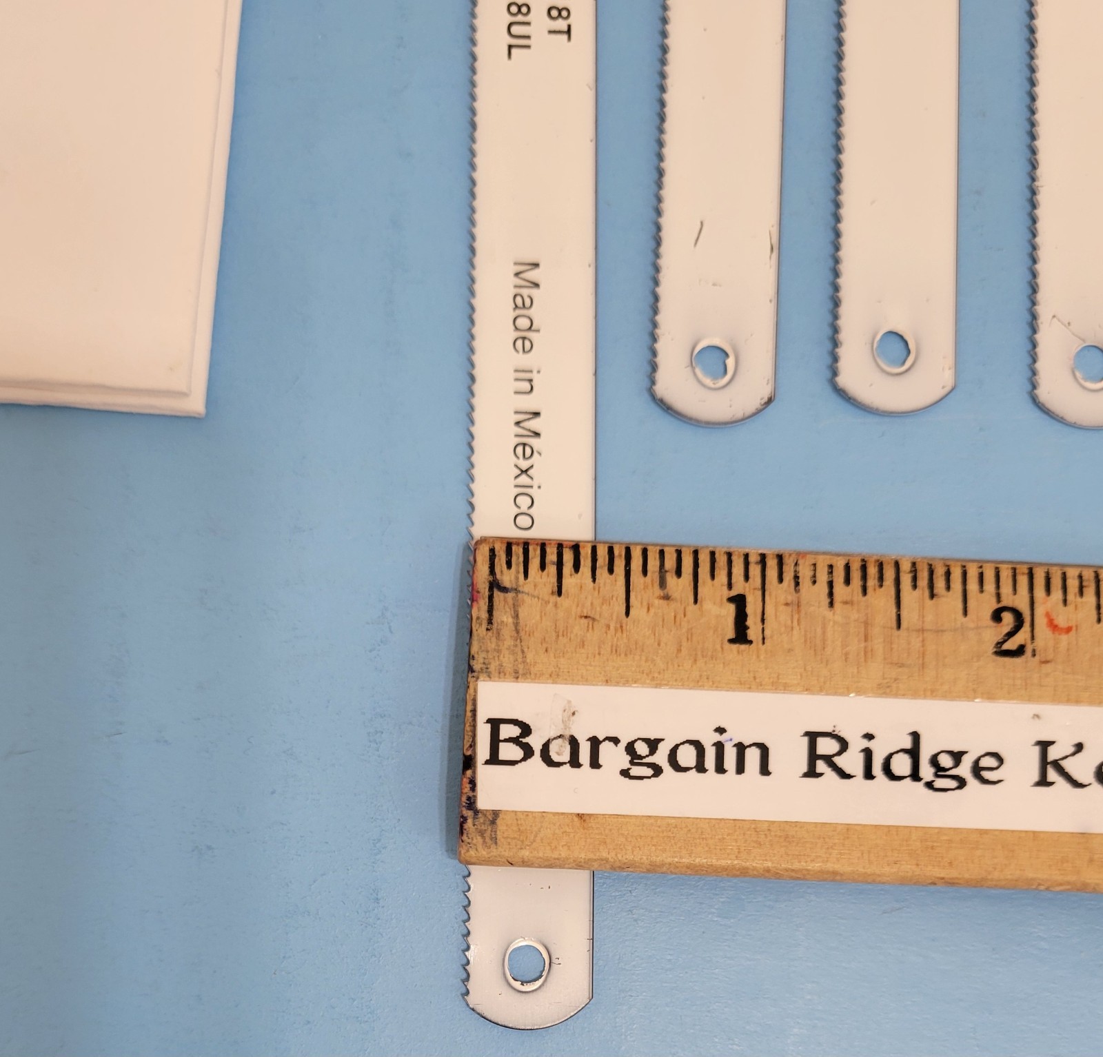 10 PK BLU-MOL HACKSAW BLADES 12" x1/2"x.025x18T Bi Metal Austrian Steel #1218UL