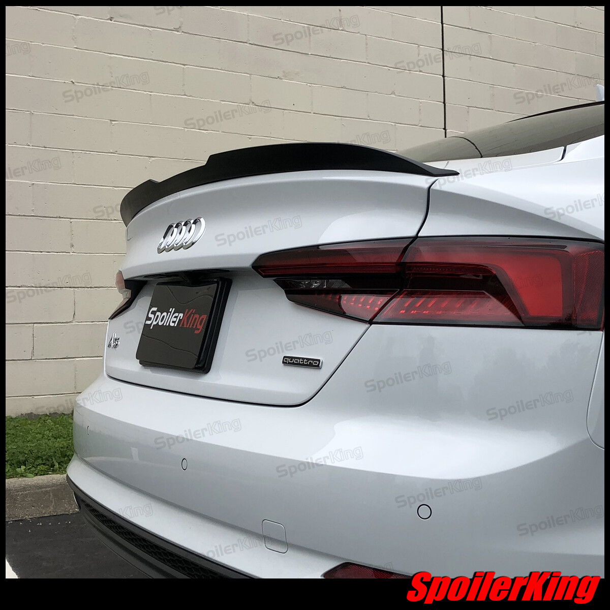 SpoilerKing 284GC Universal 30"- 55" Custom Rear Polyurethane Trunk Spoiler Wing
