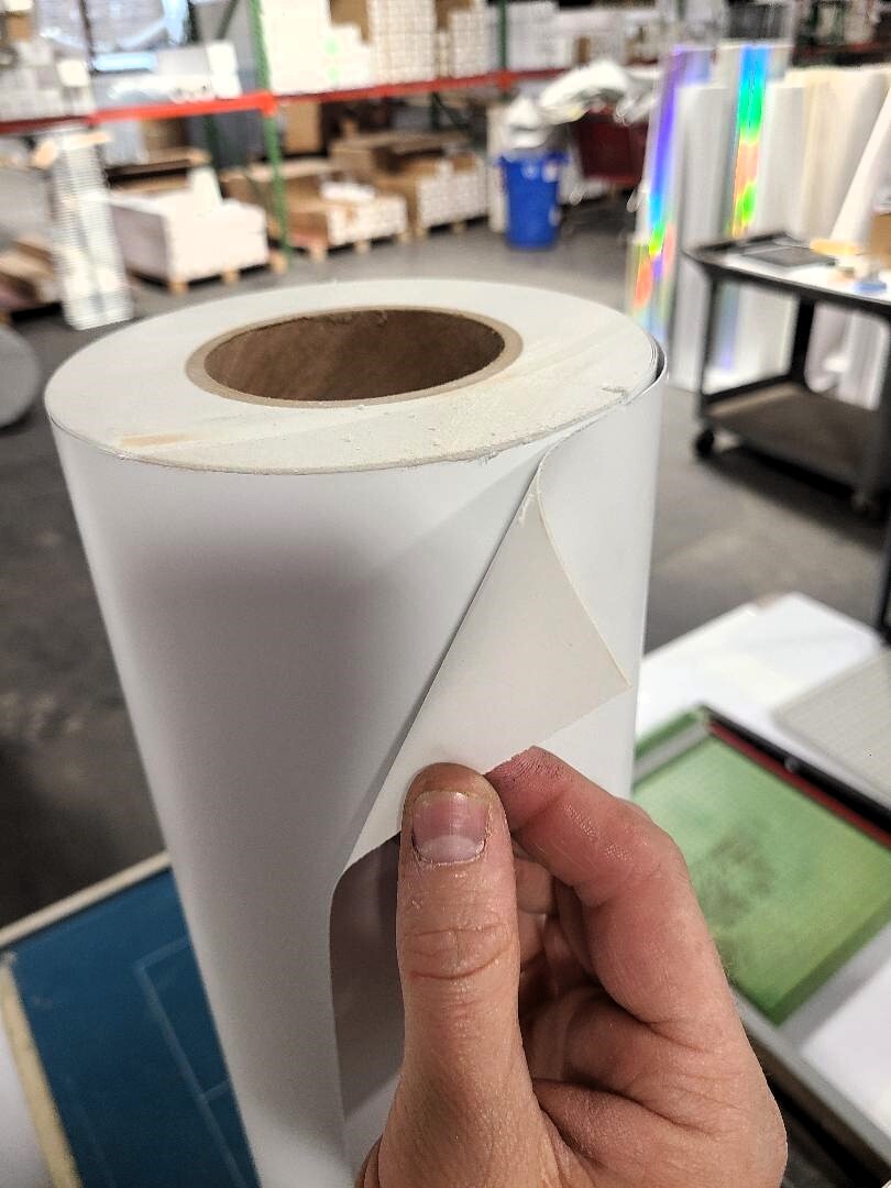 3.4 mil Paint Spray Mask Stencil Vehicle Auto Vinyl Self-Adhesive Yellow & White