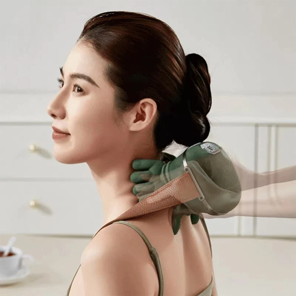 The Handiva Massager with Heat Neck Massagers, Deep Tissue 3D Kneading Shiatsu