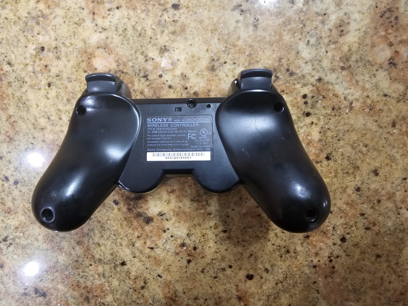 Authentic Sony Playstation 3 PS3 Genuine OEM Dualshock Ps3 Black Controller