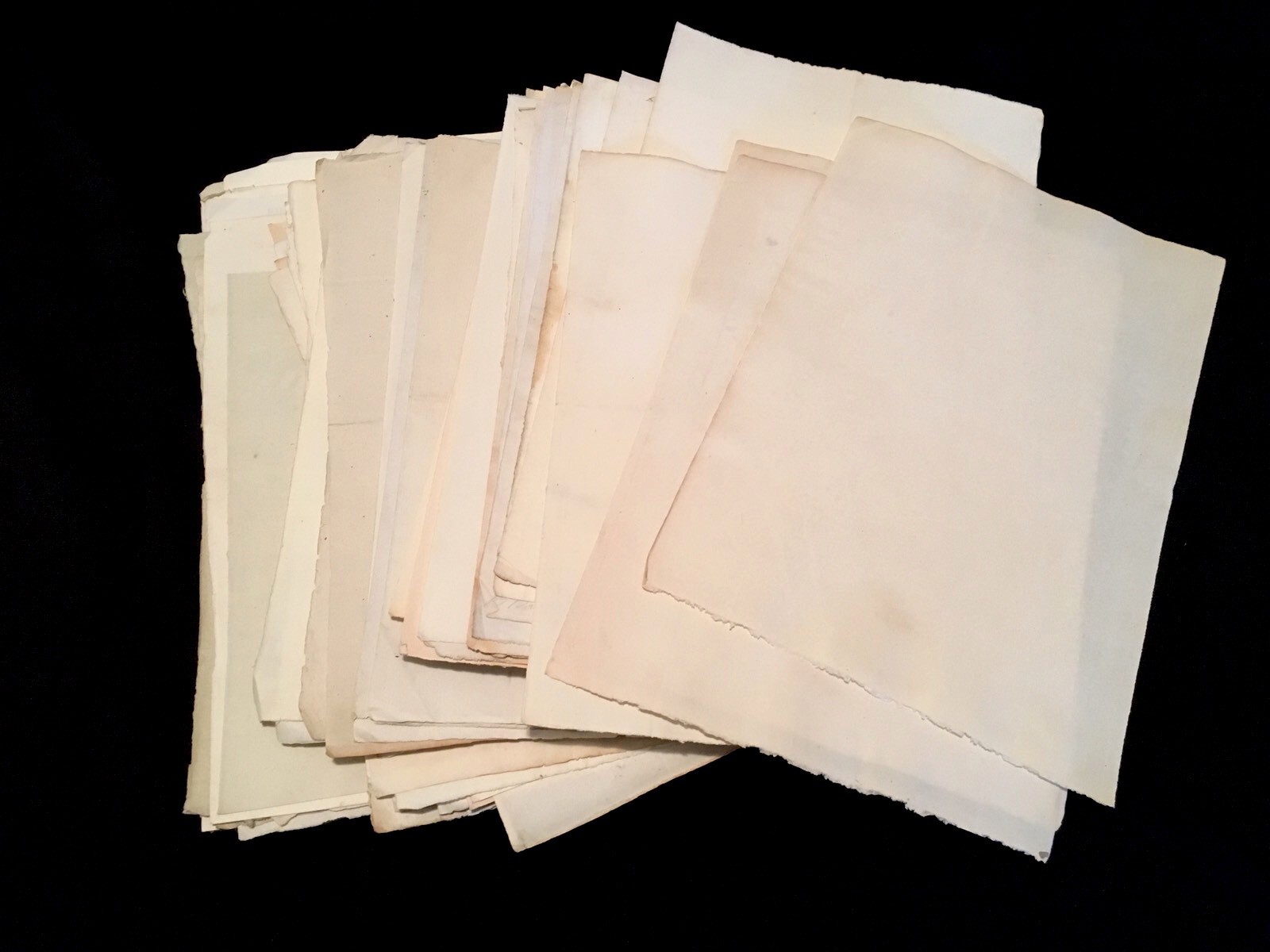 BLANK RESTORATION PAPER 1800s