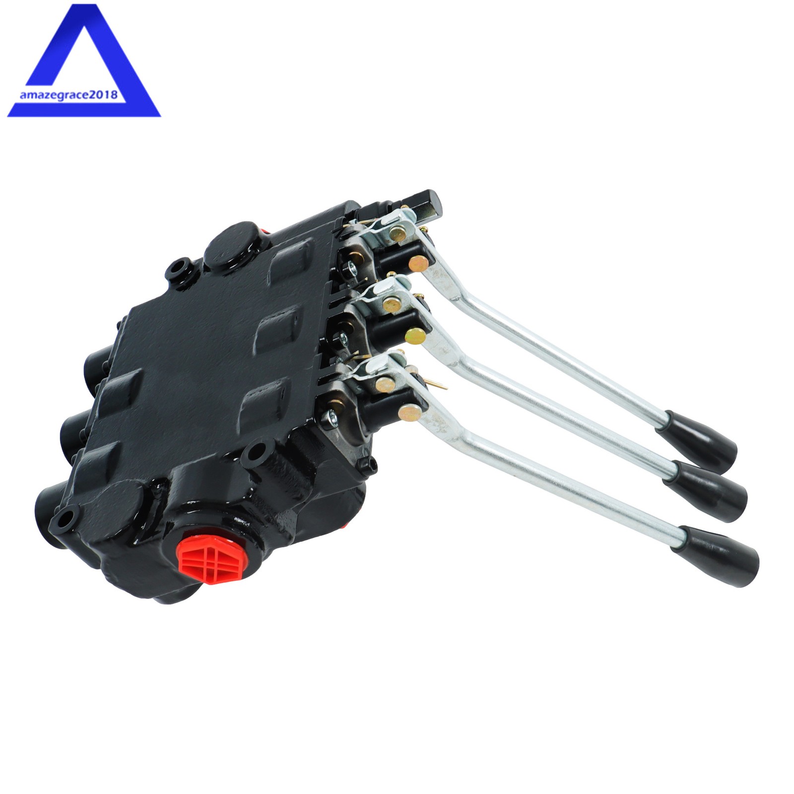 3 Spool 25 GPM RD532CCCAAA5A4B1 Double Acting Hydraulic Valve In/Out 3/4" NPT